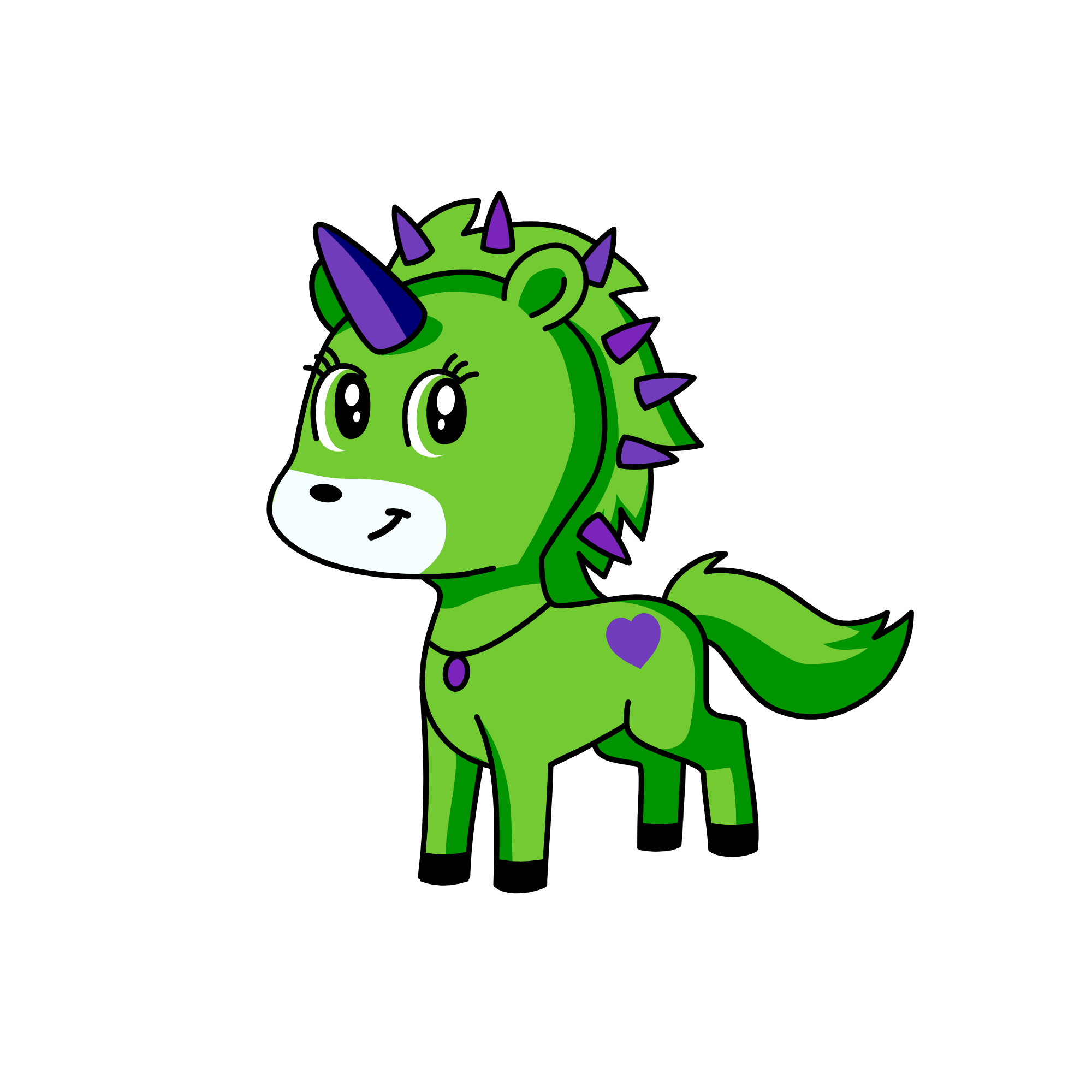 verde, the unicorn