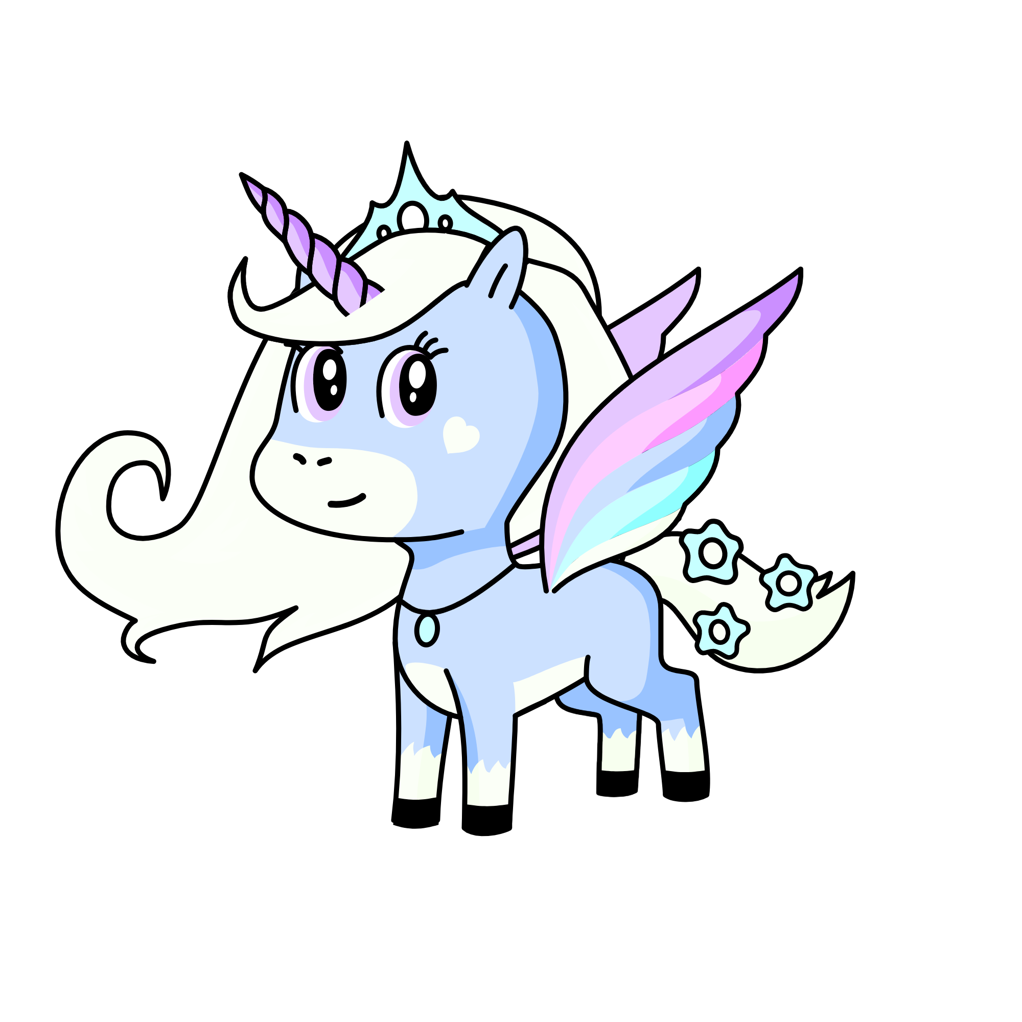 Princess Naturity, the unicorn