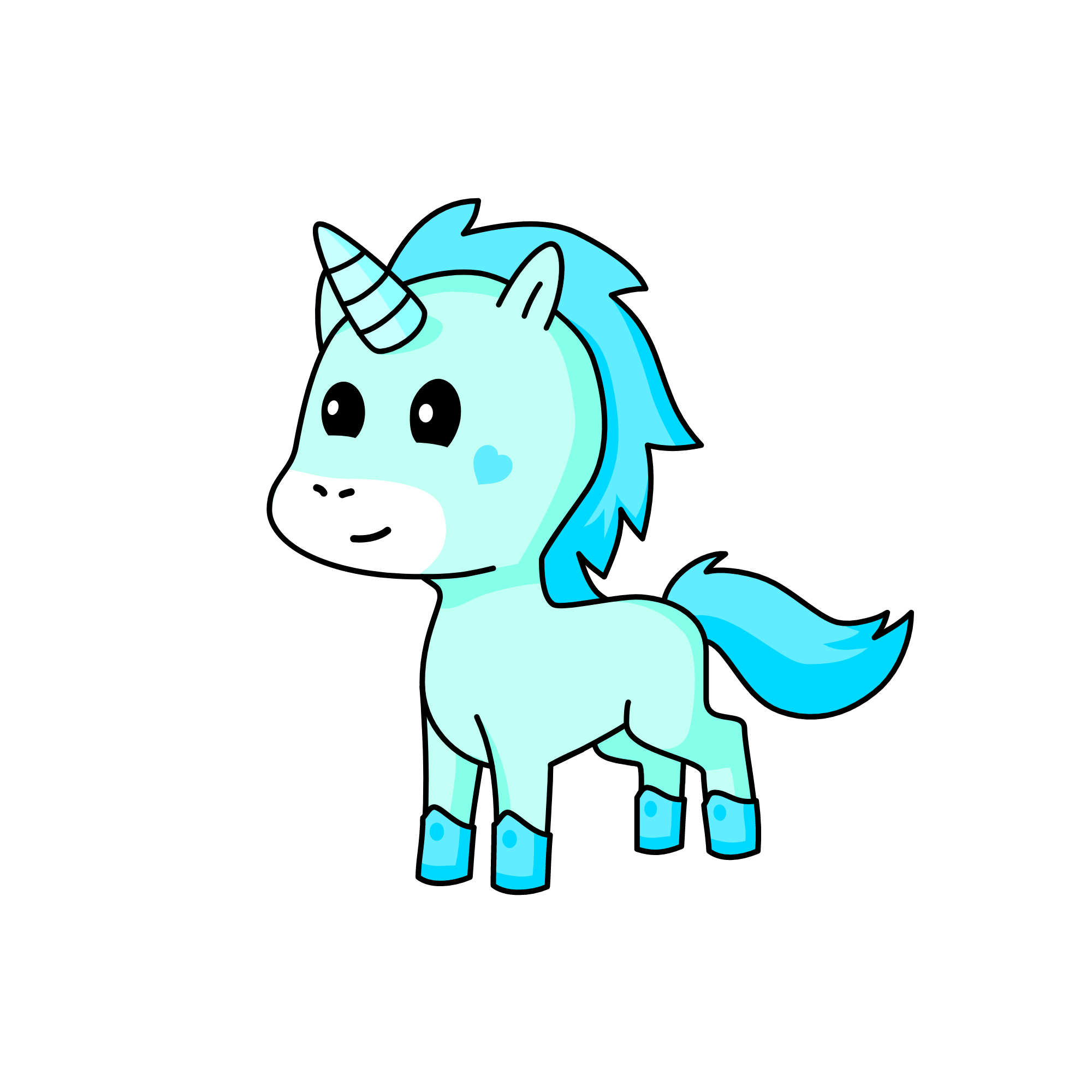 Prince Mountaineer, the unicorn