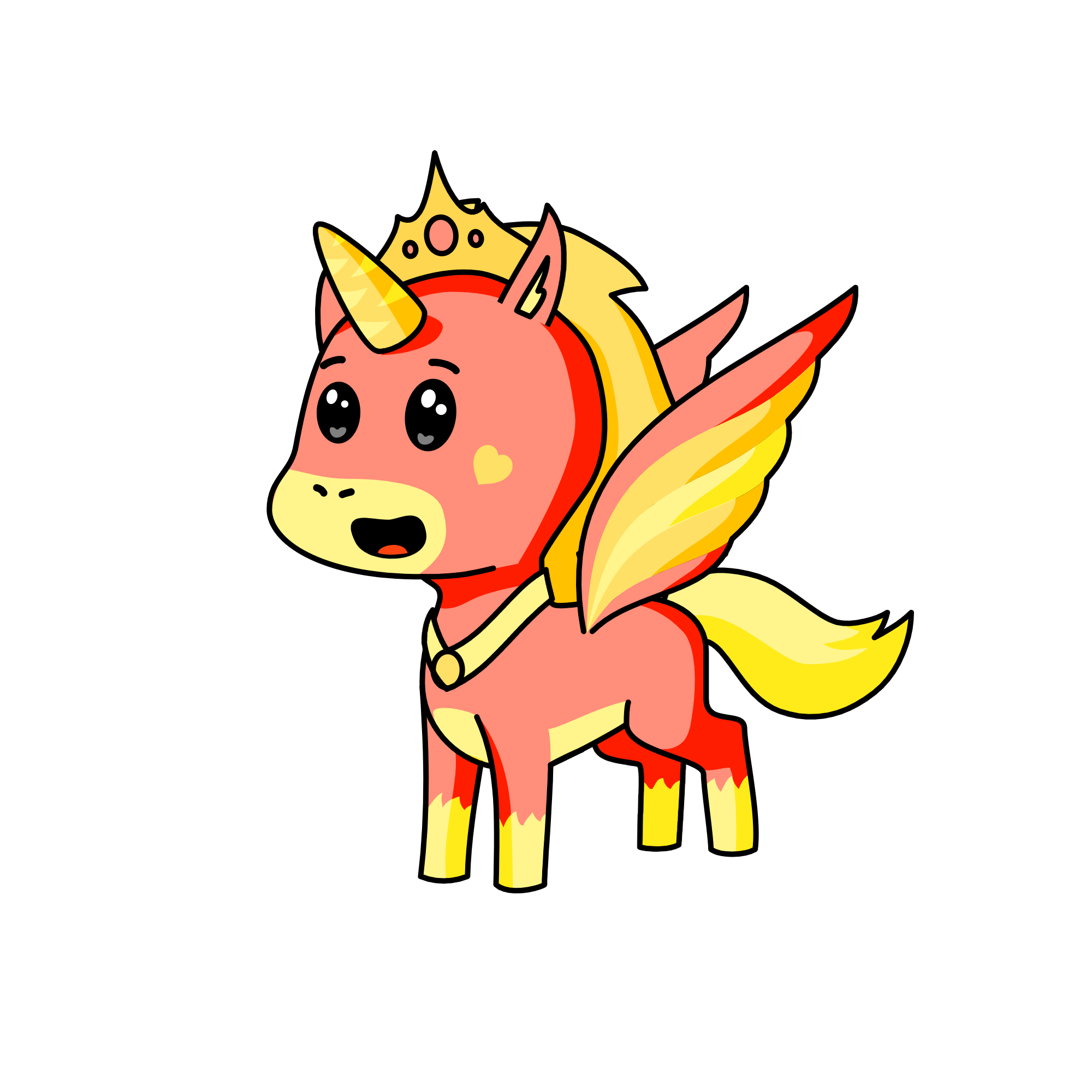 Princess Internal, the unicorn
