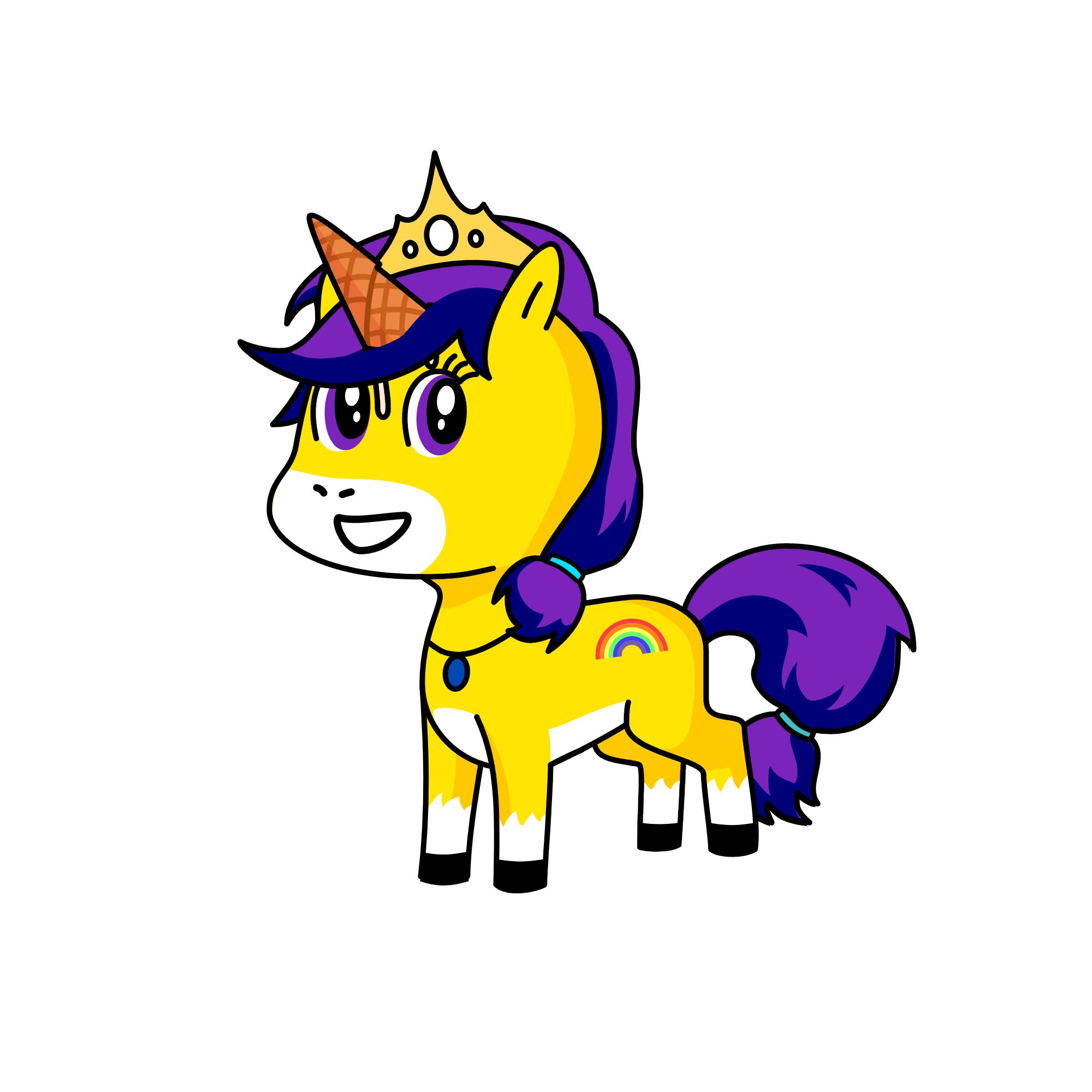 Princess Icecream, the unicorn