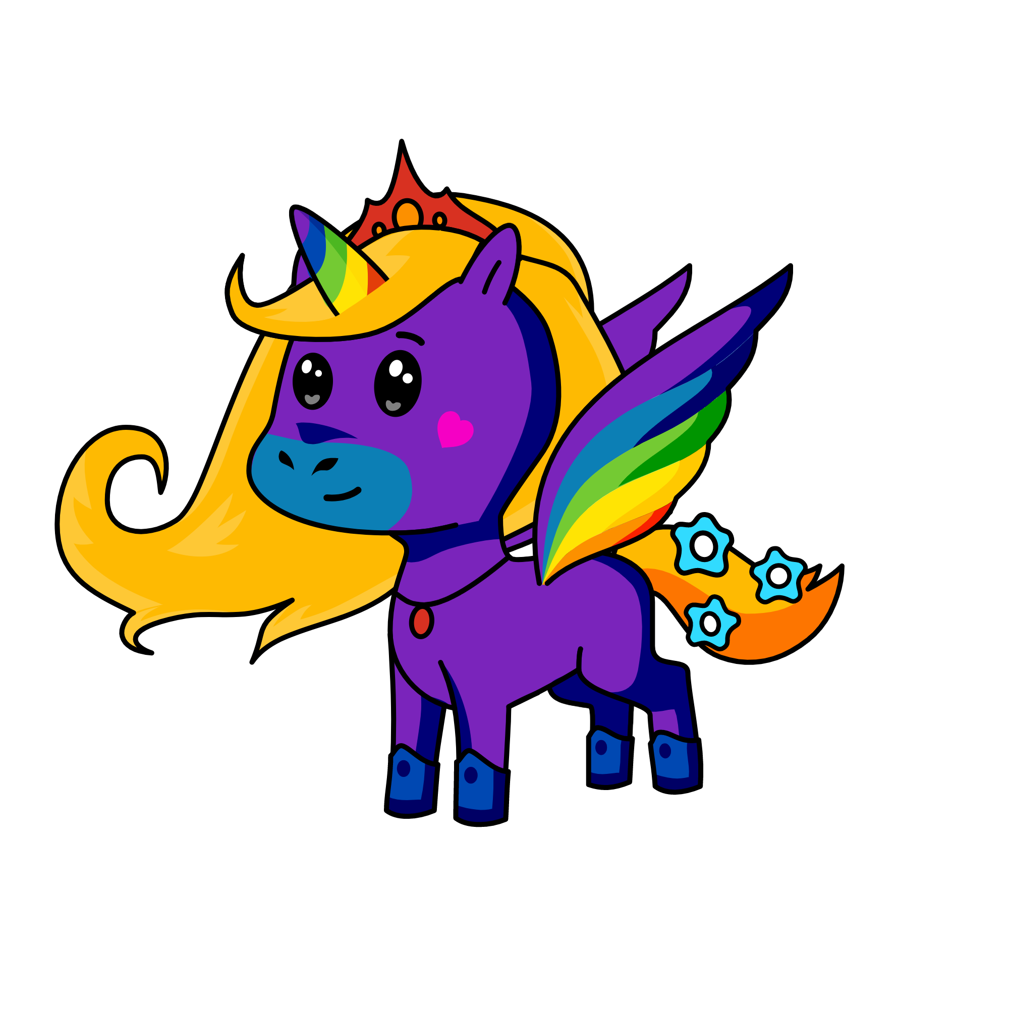 Princess Selina, the unicorn