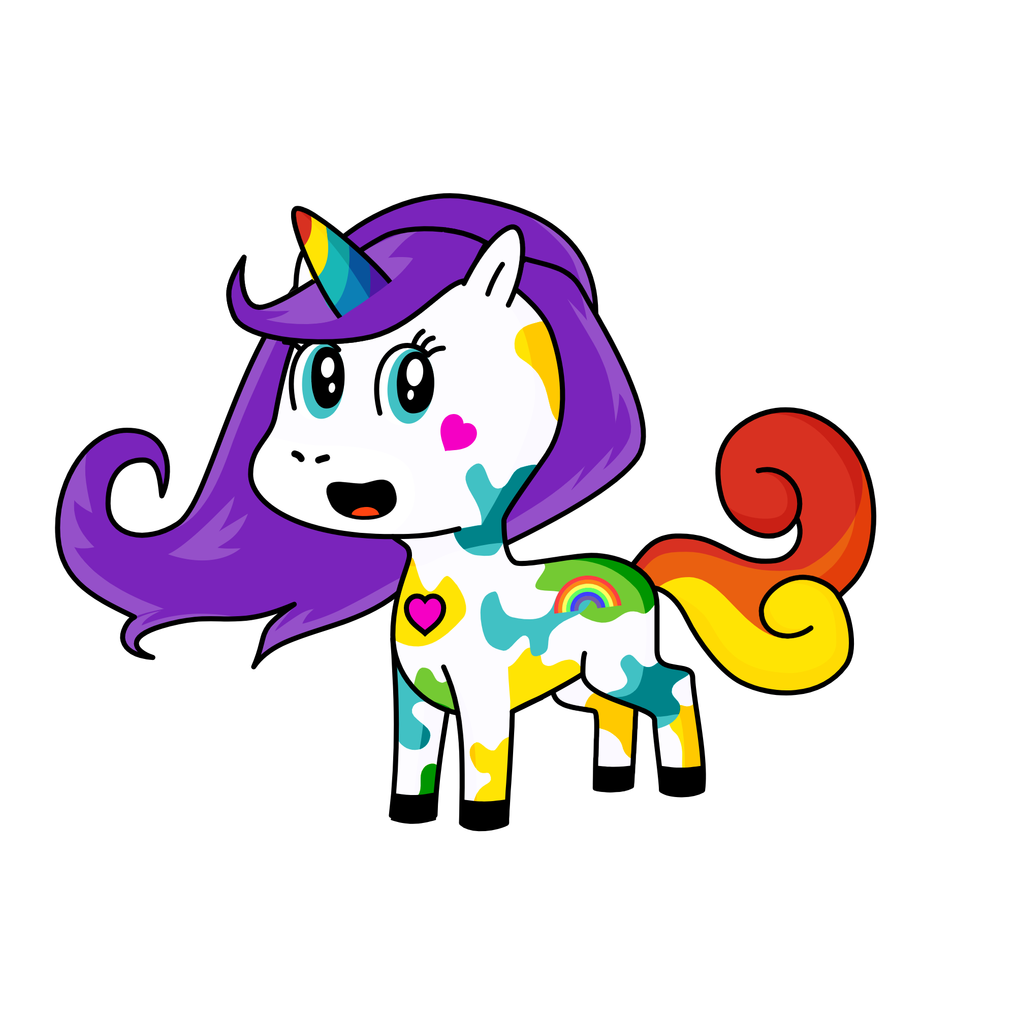 Love, the unicorn