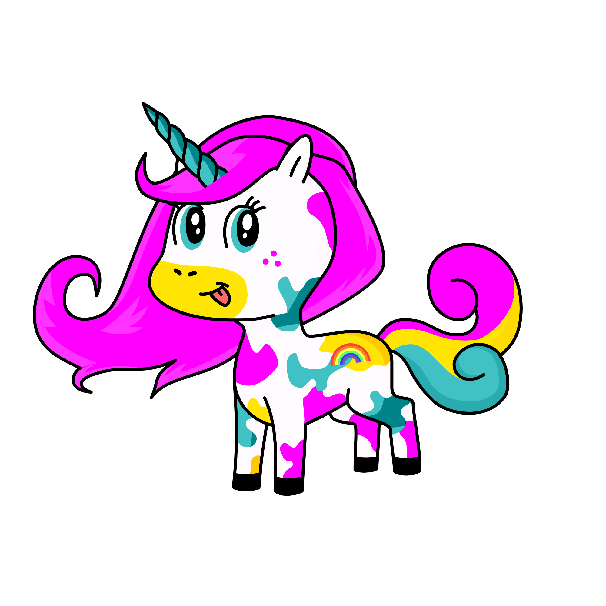 🦄🦄🦄, the unicorn