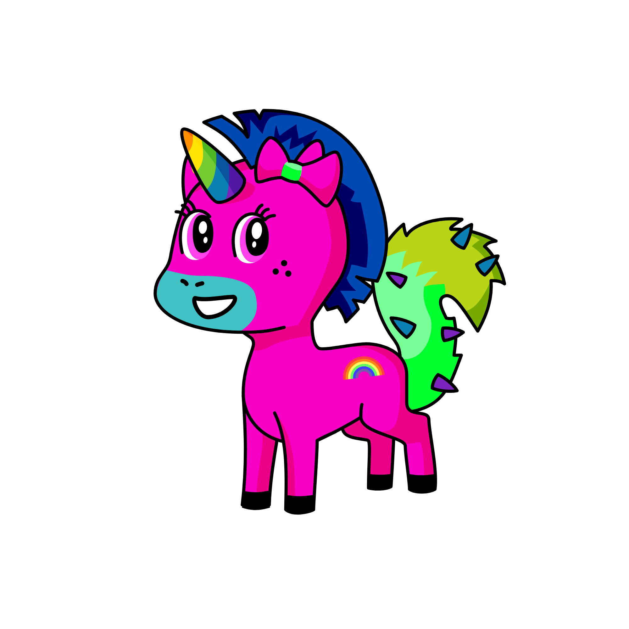 hhujkku, the unicorn