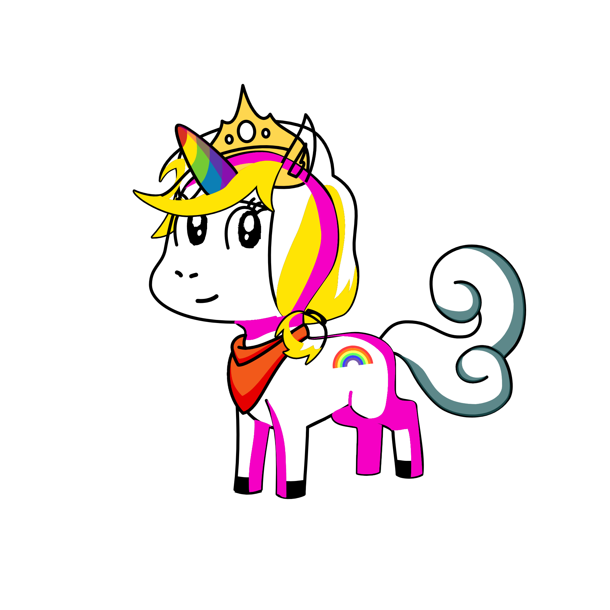 Гракка, the unicorn
