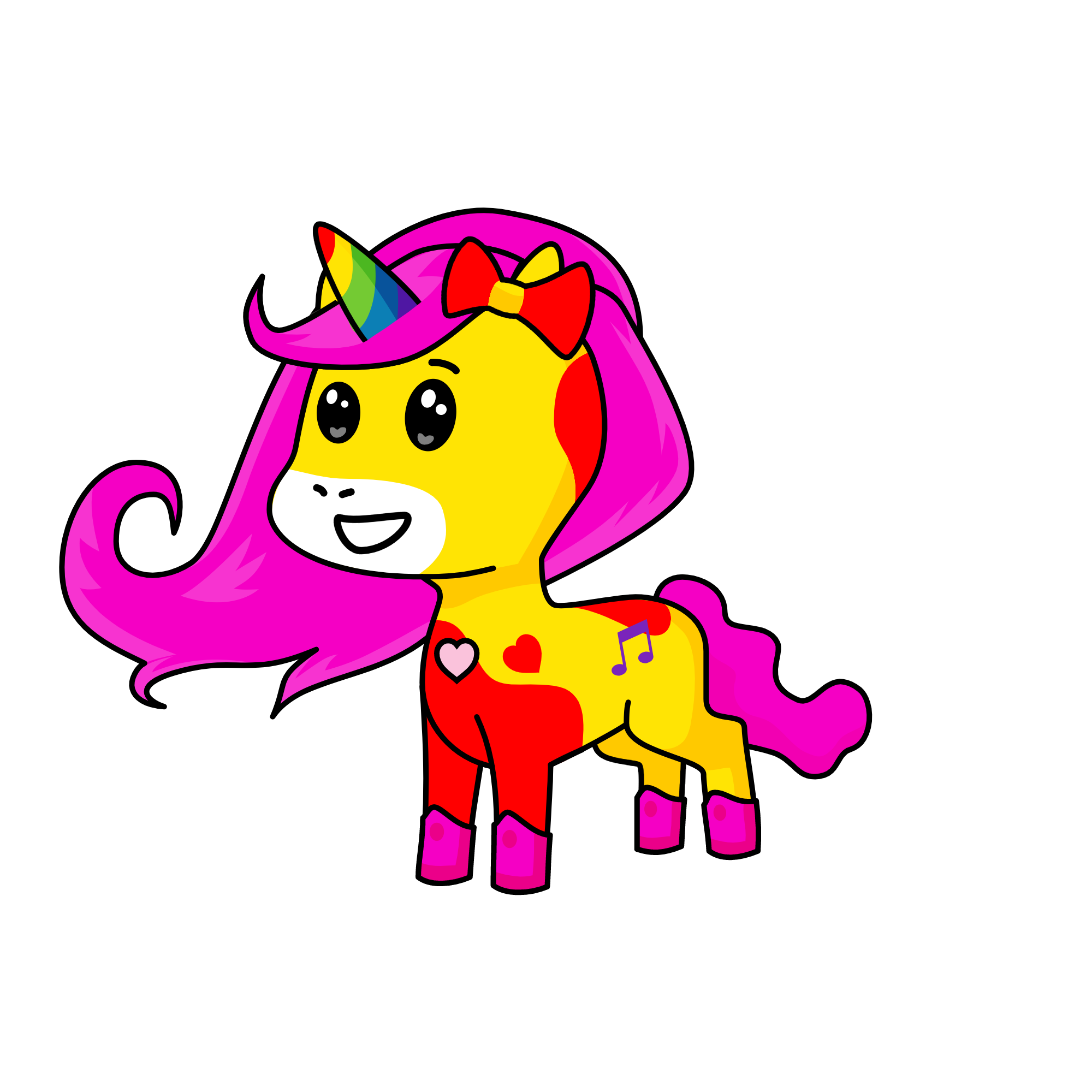 LYNA, the unicorn