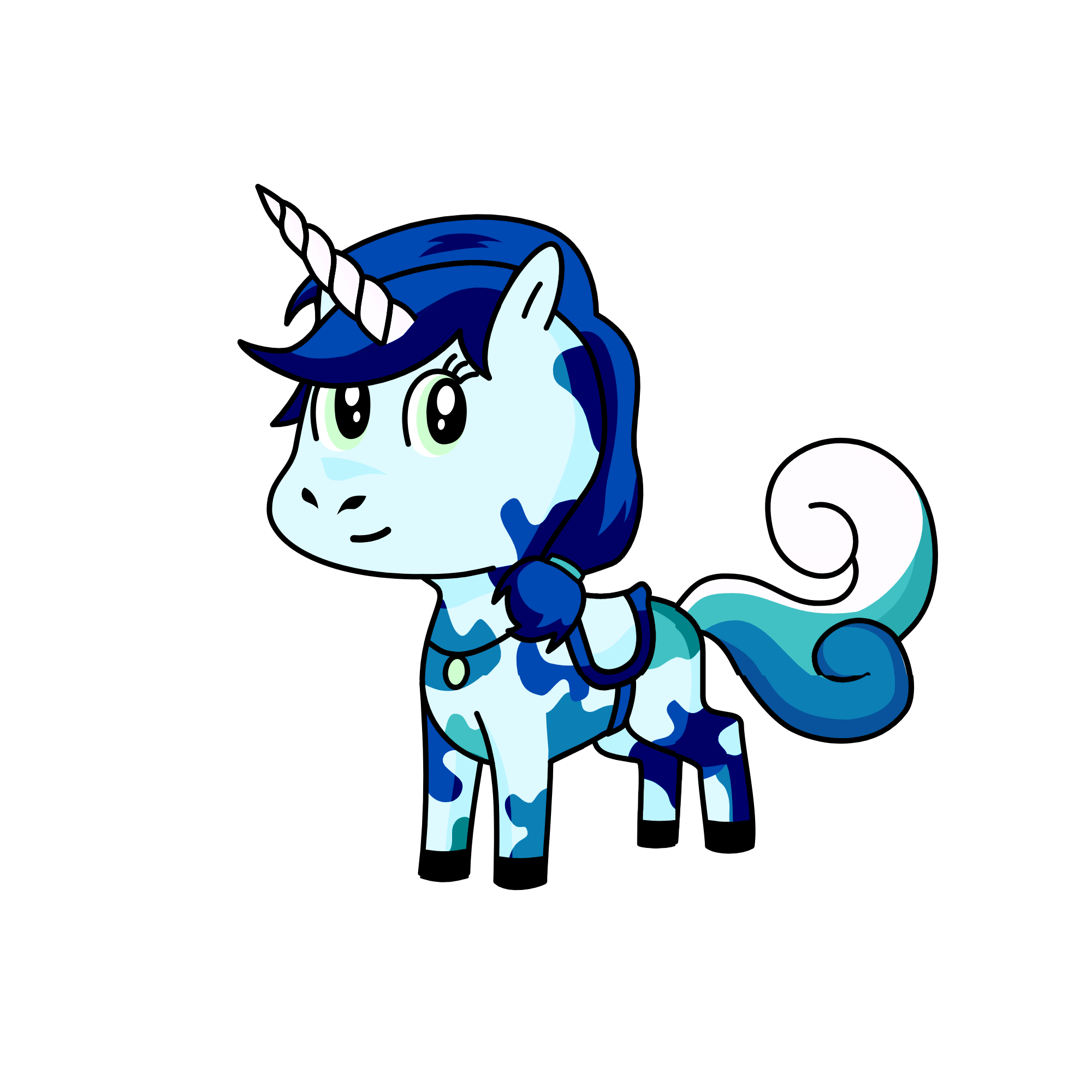 snow flake, the unicorn