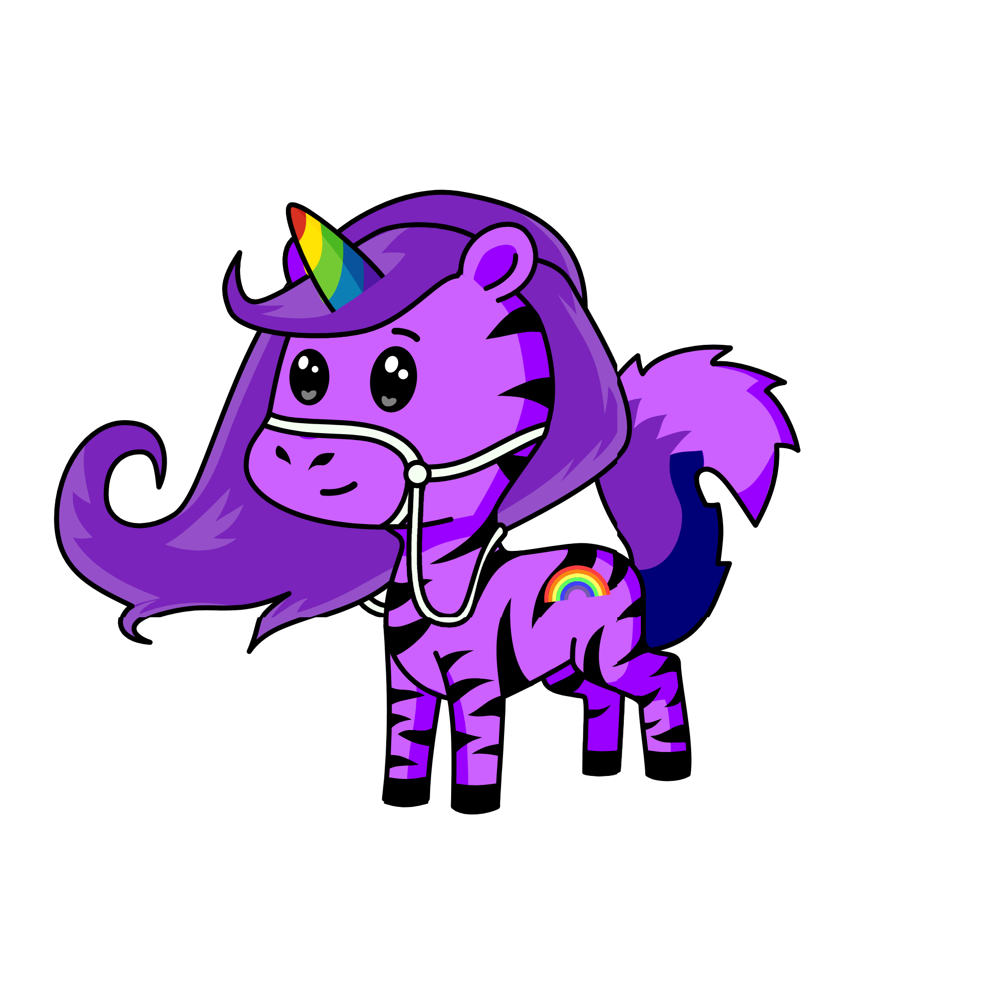 Grape Jelly, the unicorn