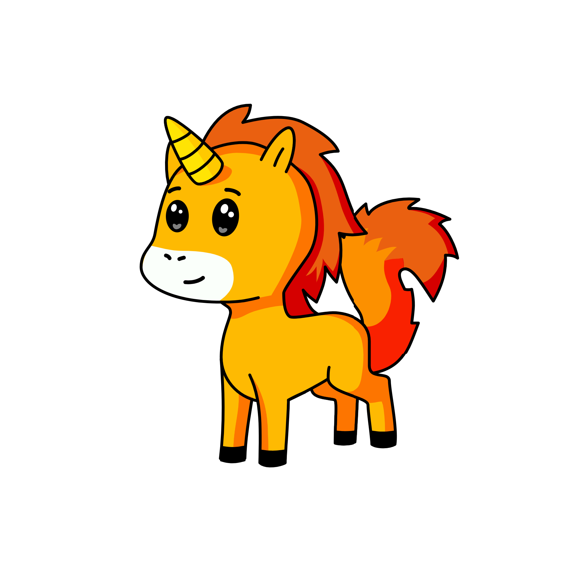 Roxy foxy, the unicorn