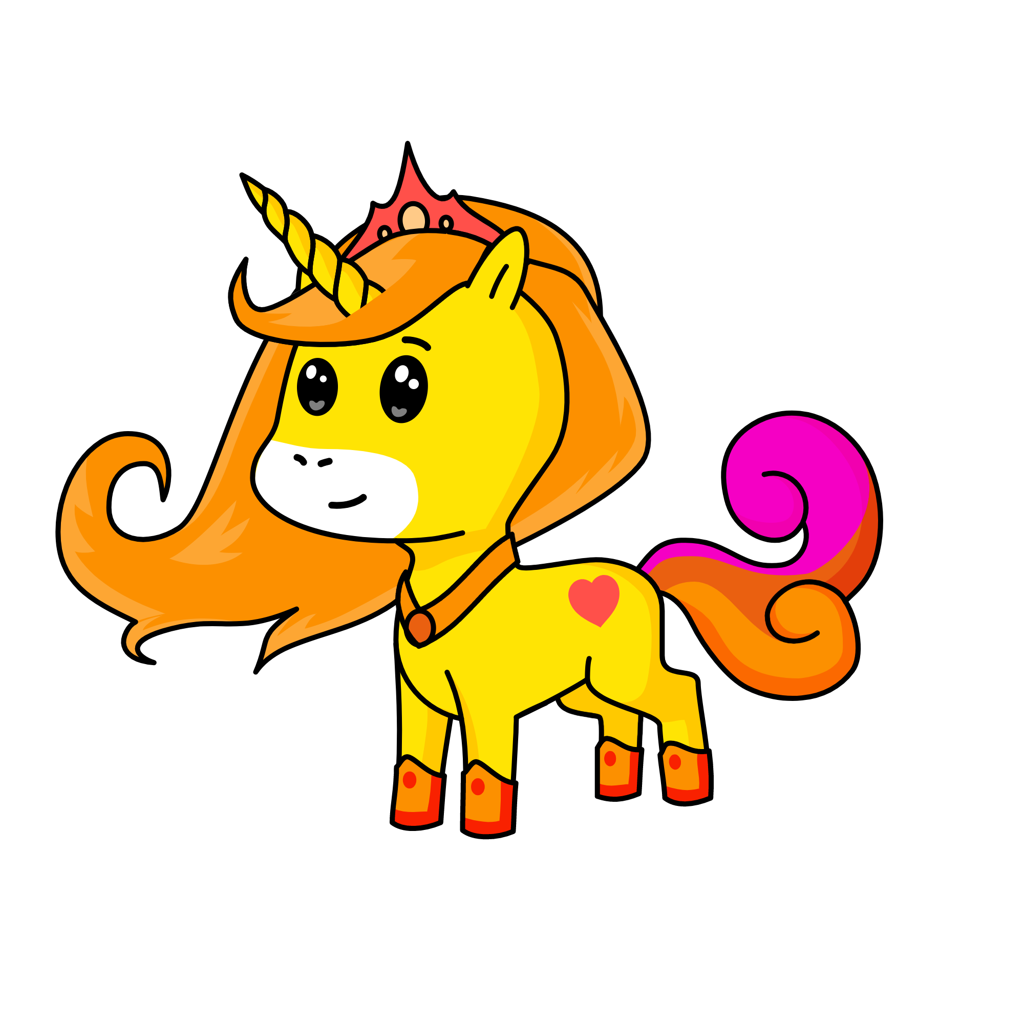 Sunny Honey, the unicorn