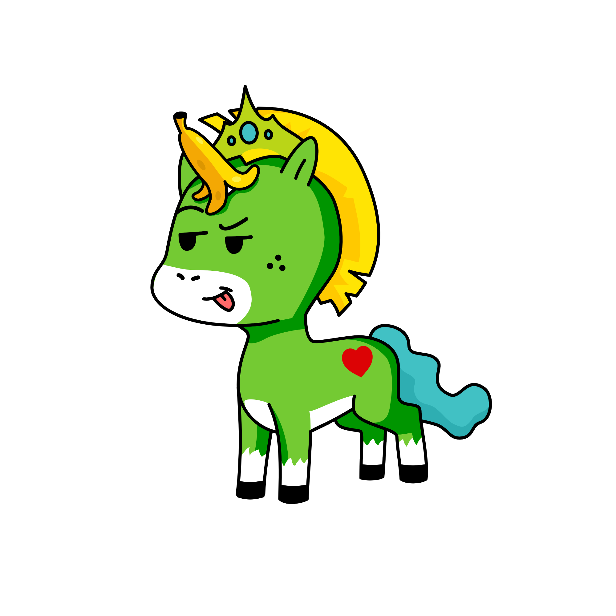 Yasmeen , the unicorn