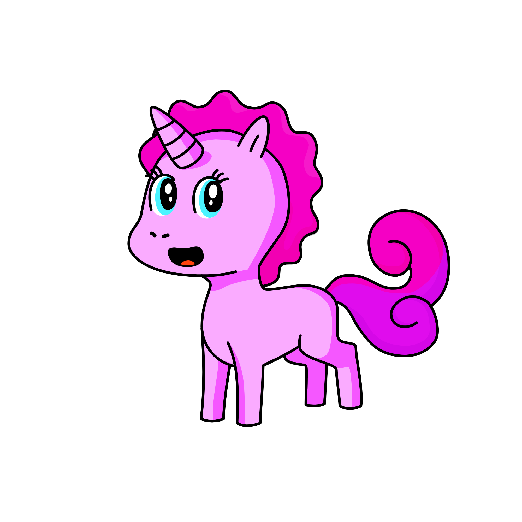 Pinkie Pie, the unicorn
