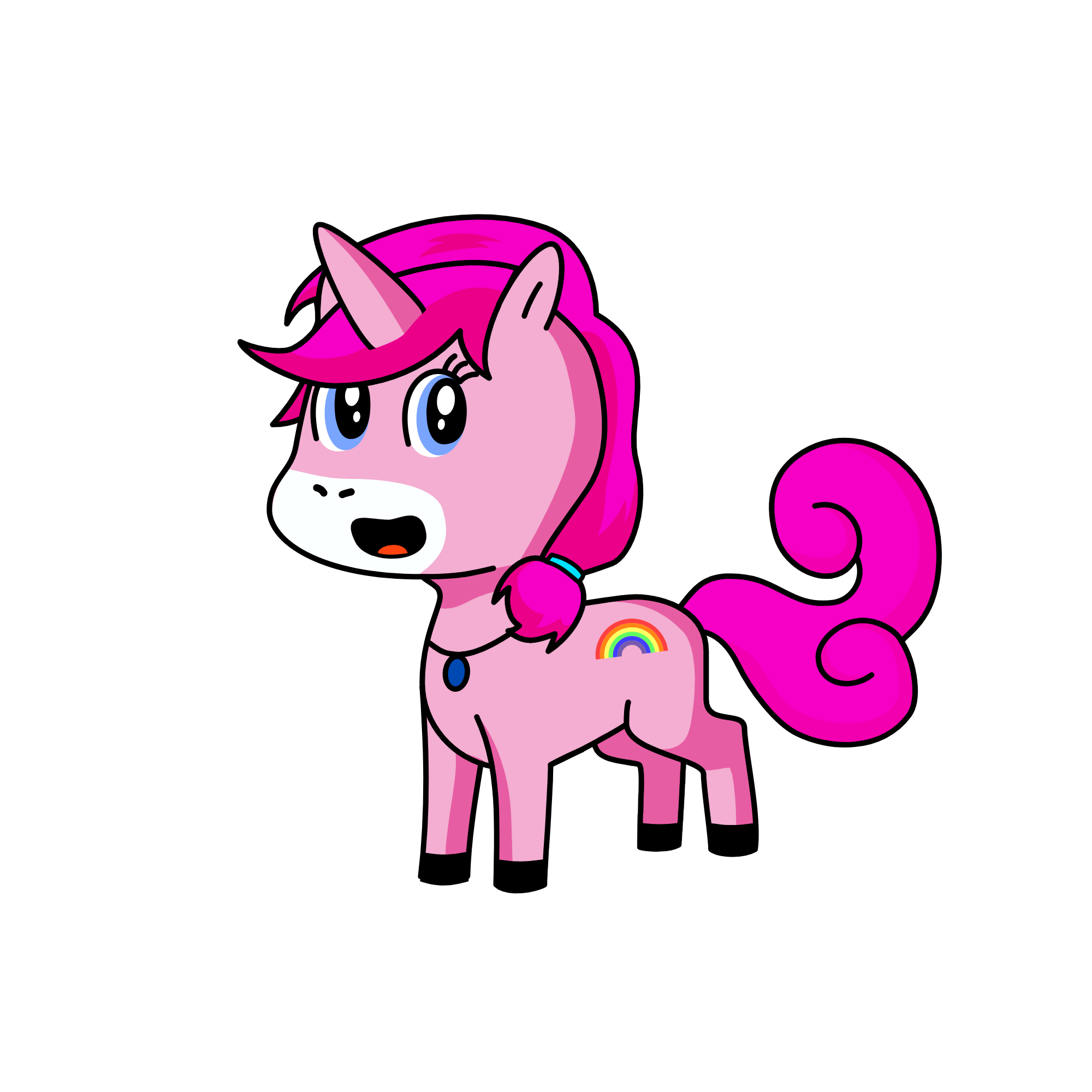 Pinkie Pie, the unicorn