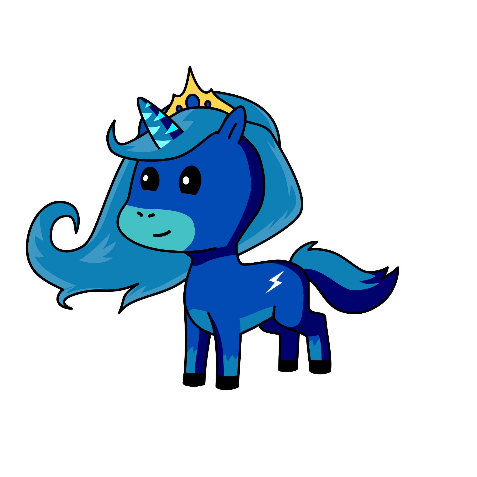 Evil Unicorn, the unicorn