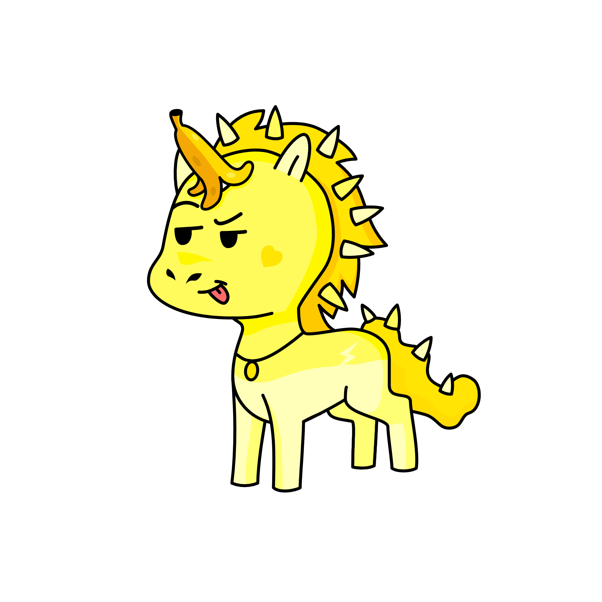 Bananero, the unicorn