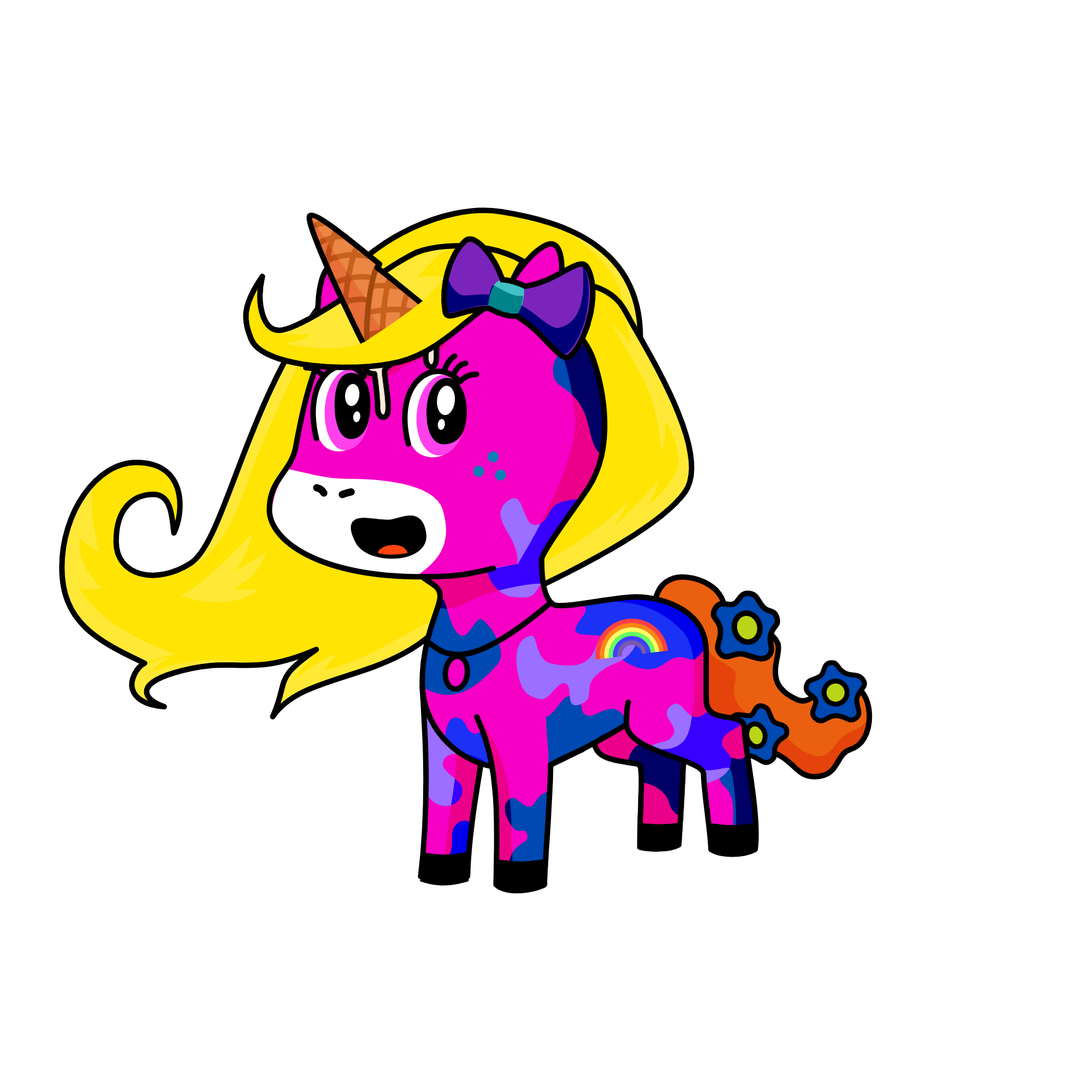 strawberry, the unicorn