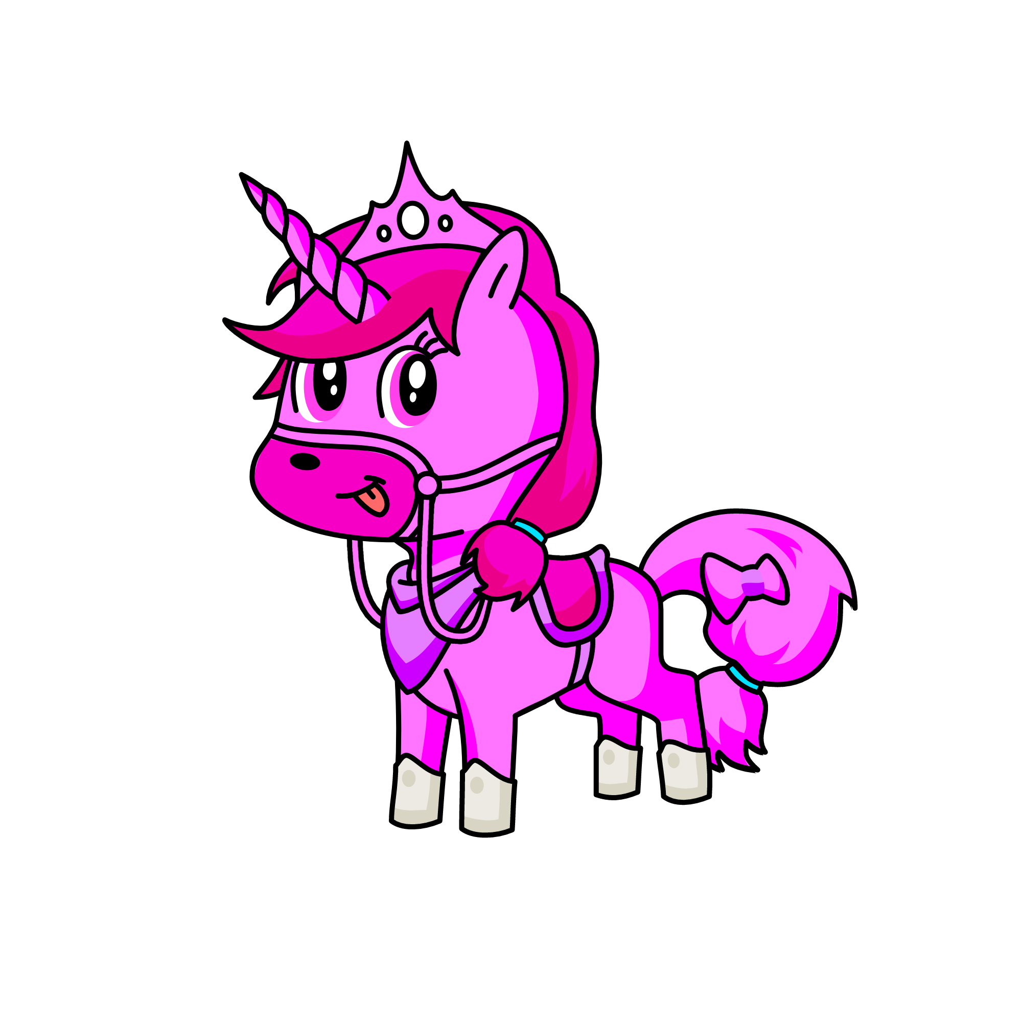 pinky, the unicorn