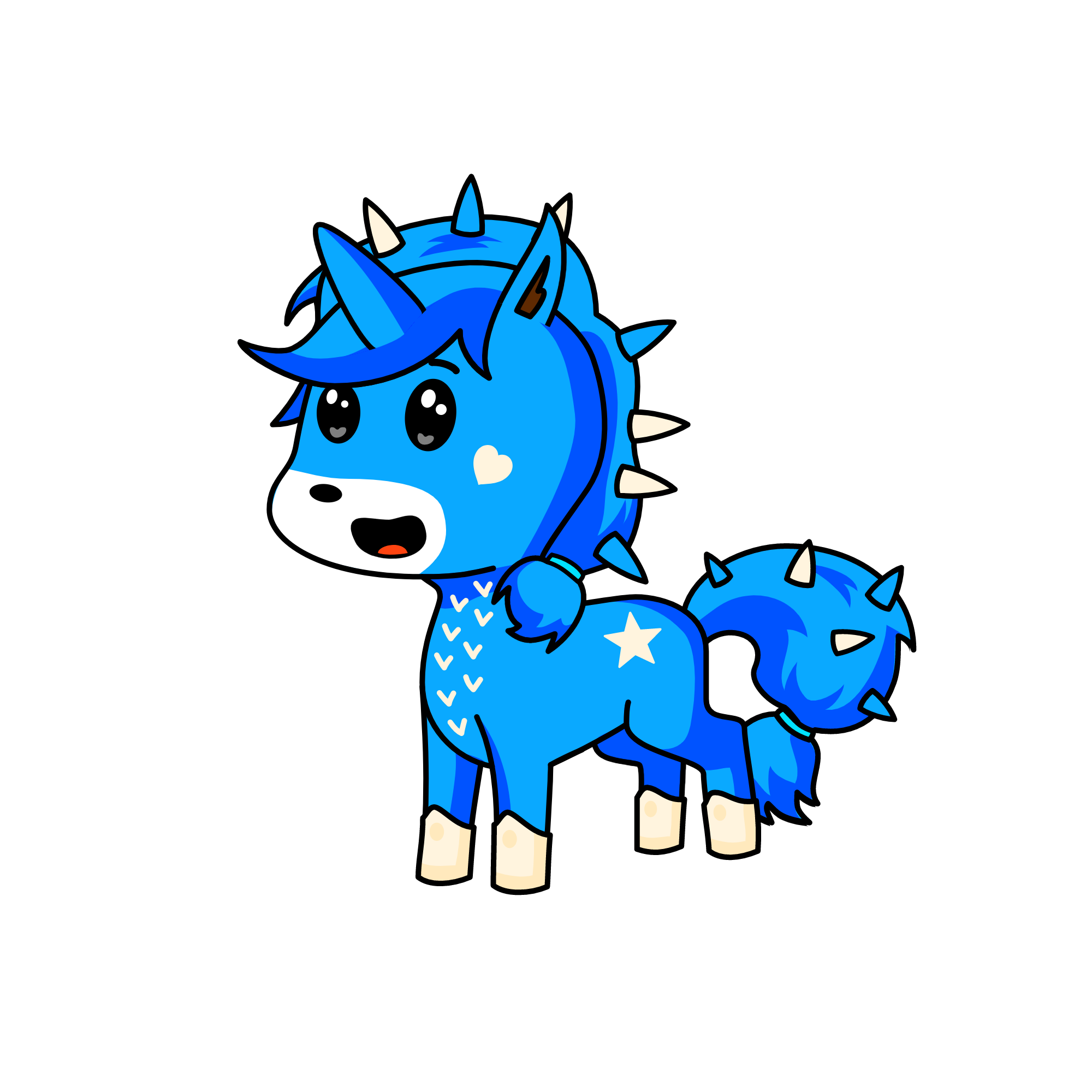 spike, the unicorn