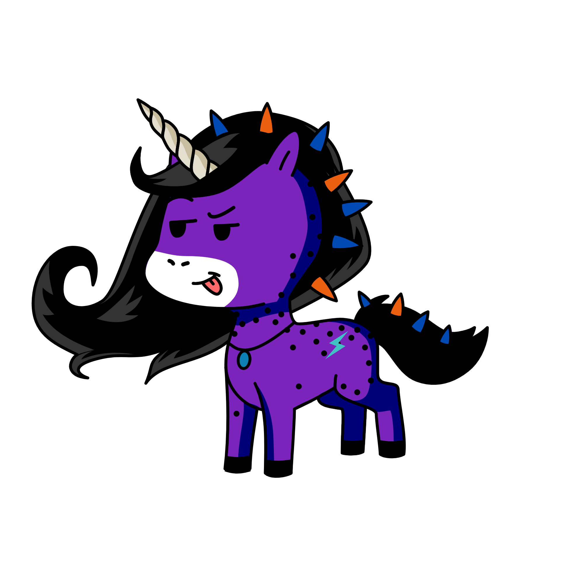 Girly, the unicorn