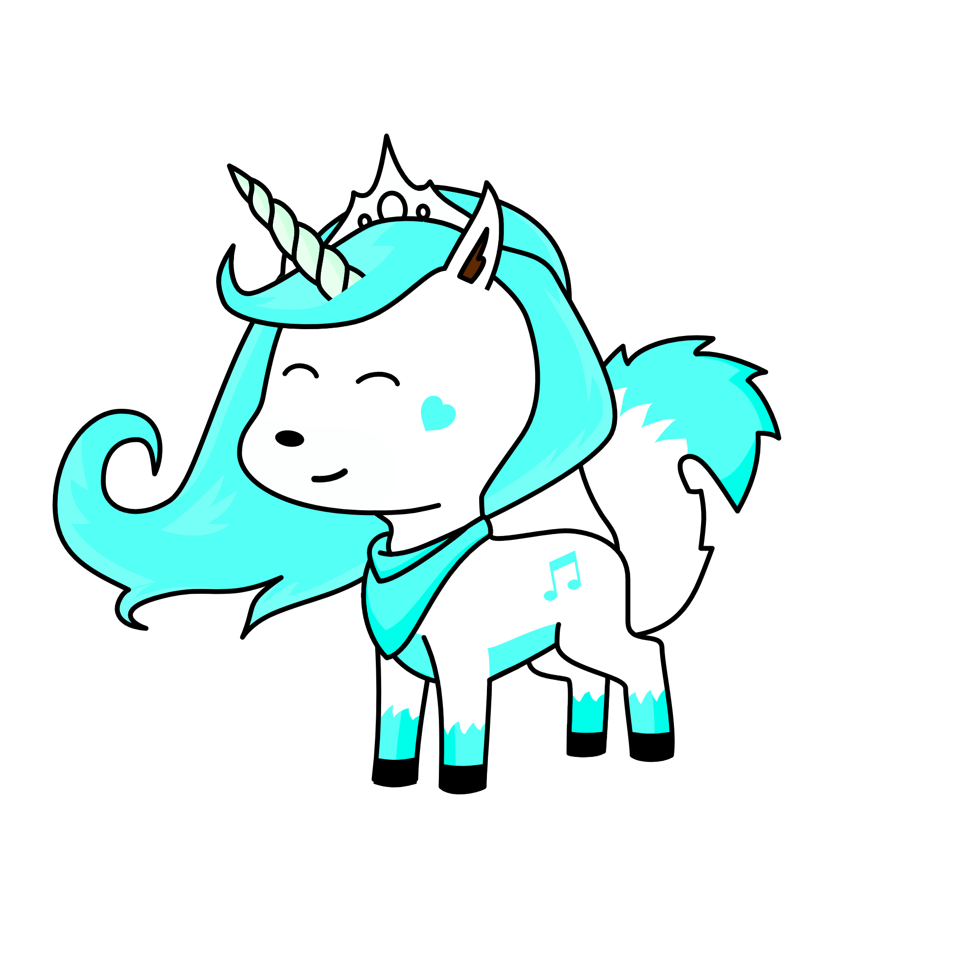 Celestila Blizzard, the unicorn