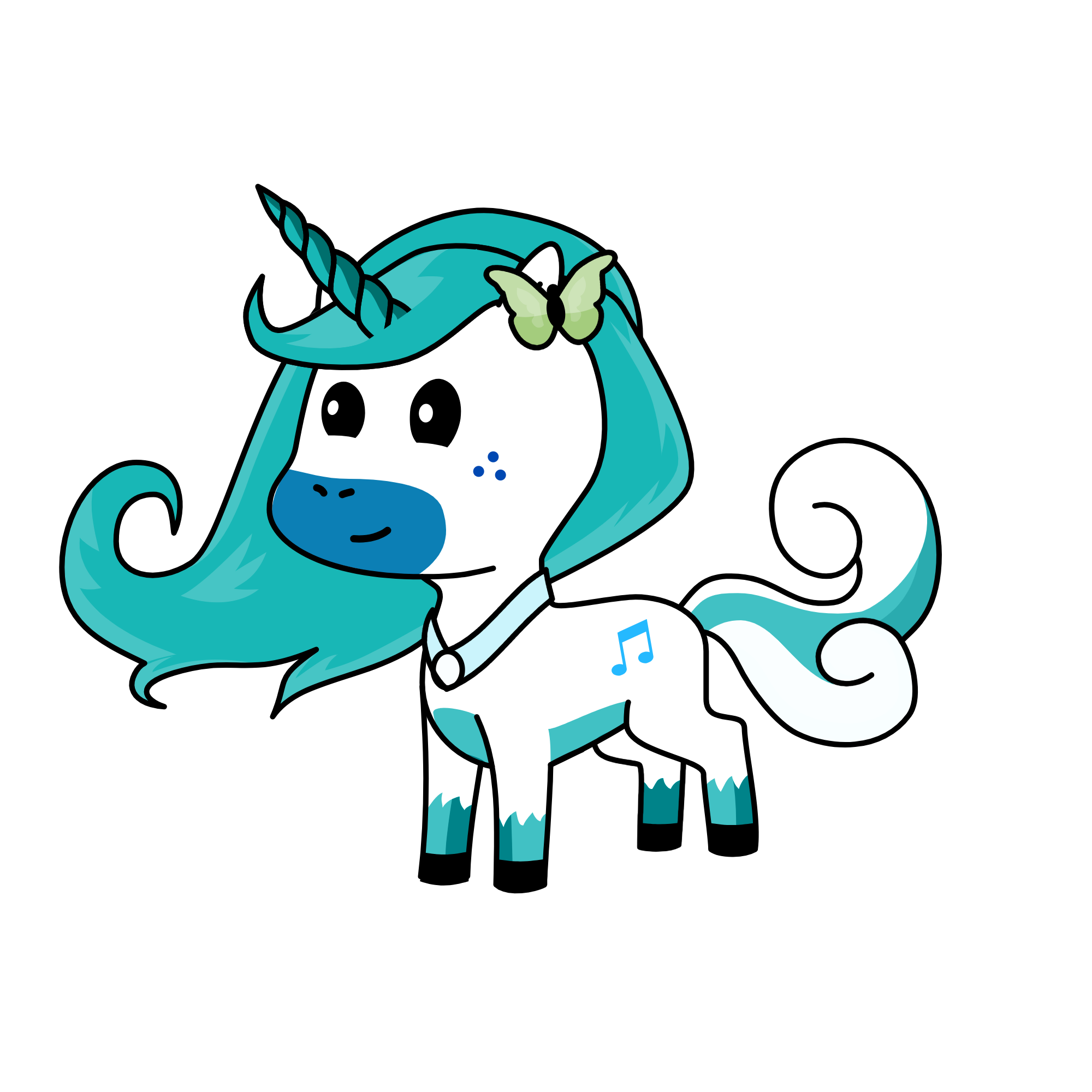 Frostbreath, the unicorn
