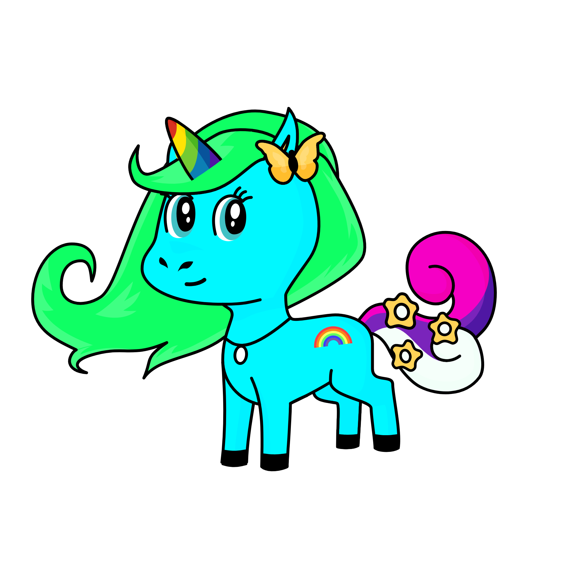 peace, the unicorn
