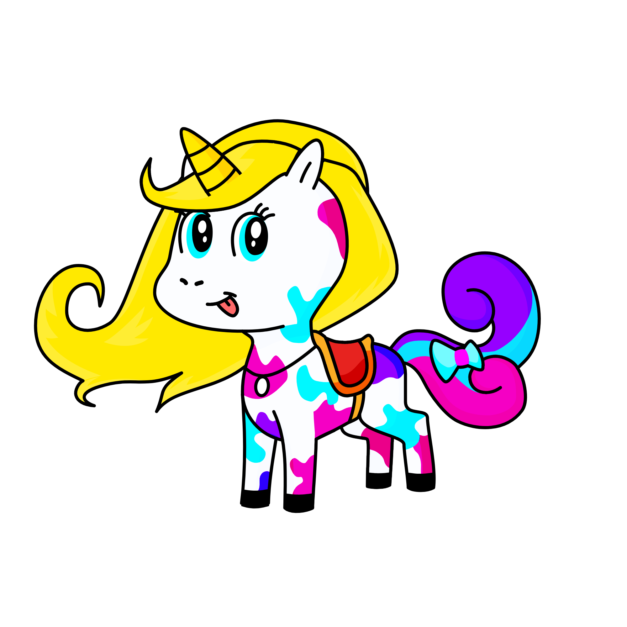 Beauty, the unicorn