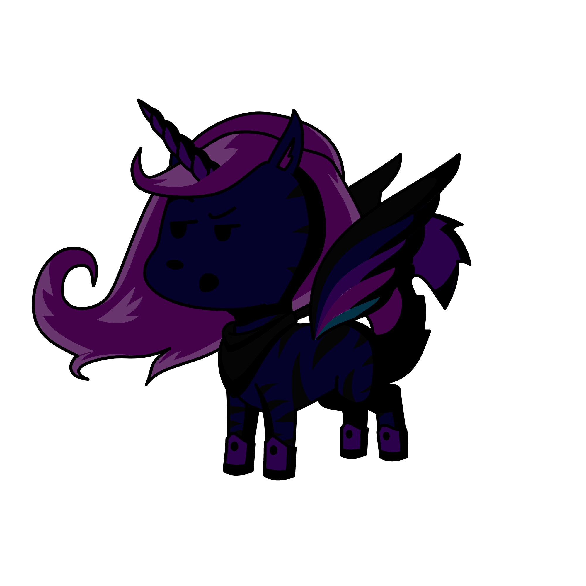 Ночное Сердце, the unicorn