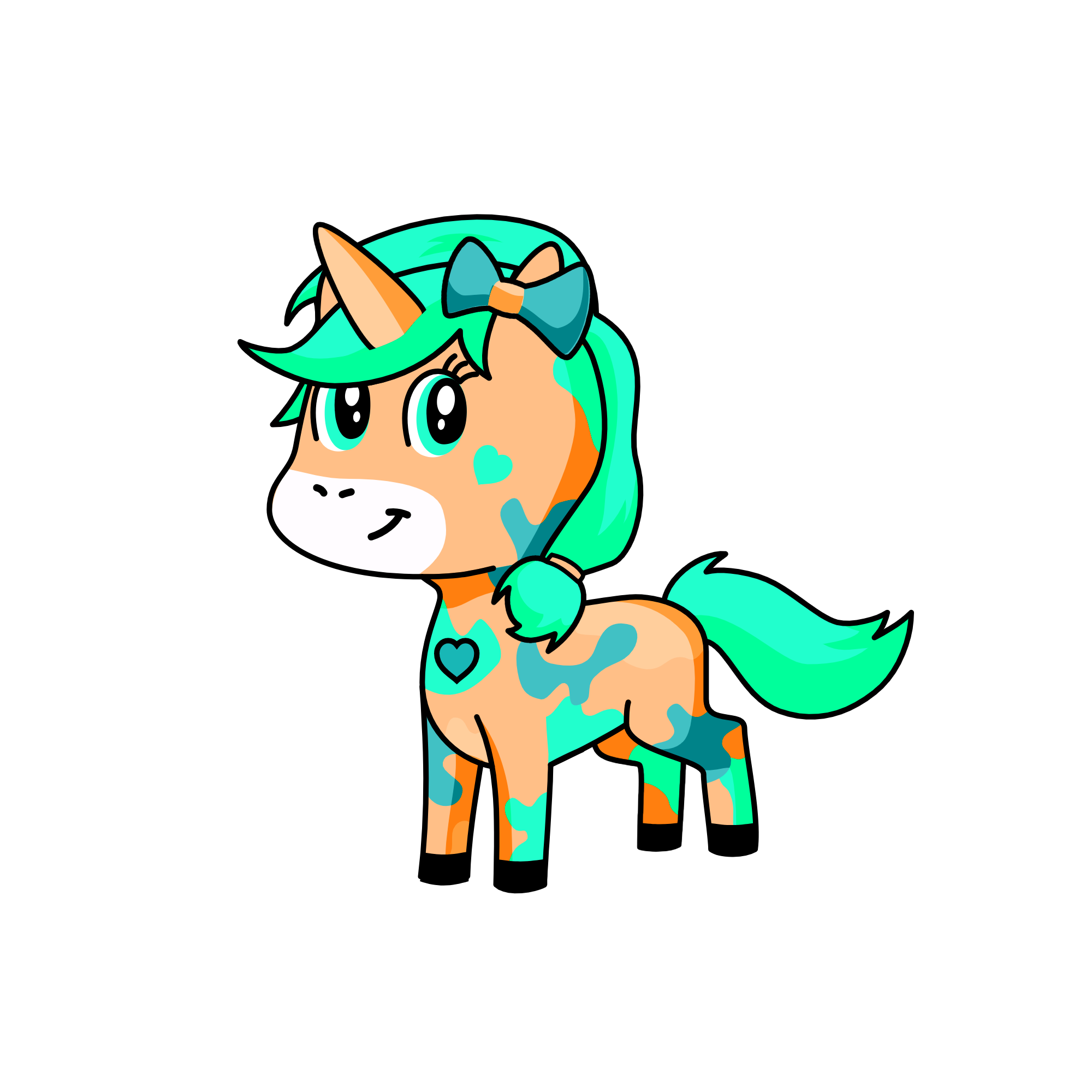 Dalia, the unicorn
