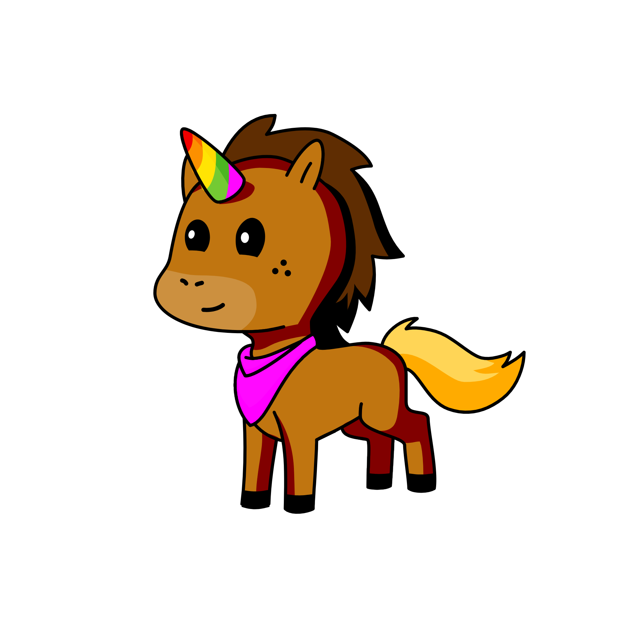 sniffy, the unicorn