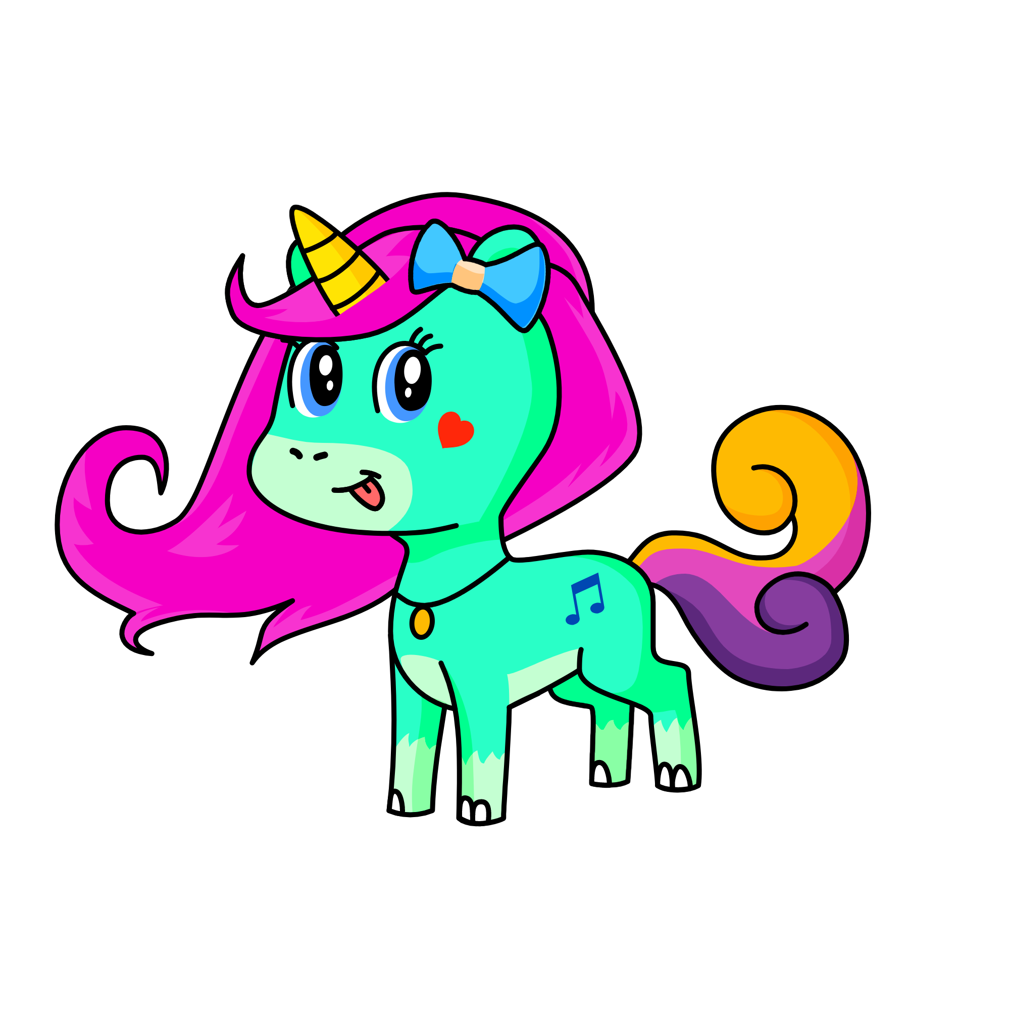 But_Music, the unicorn