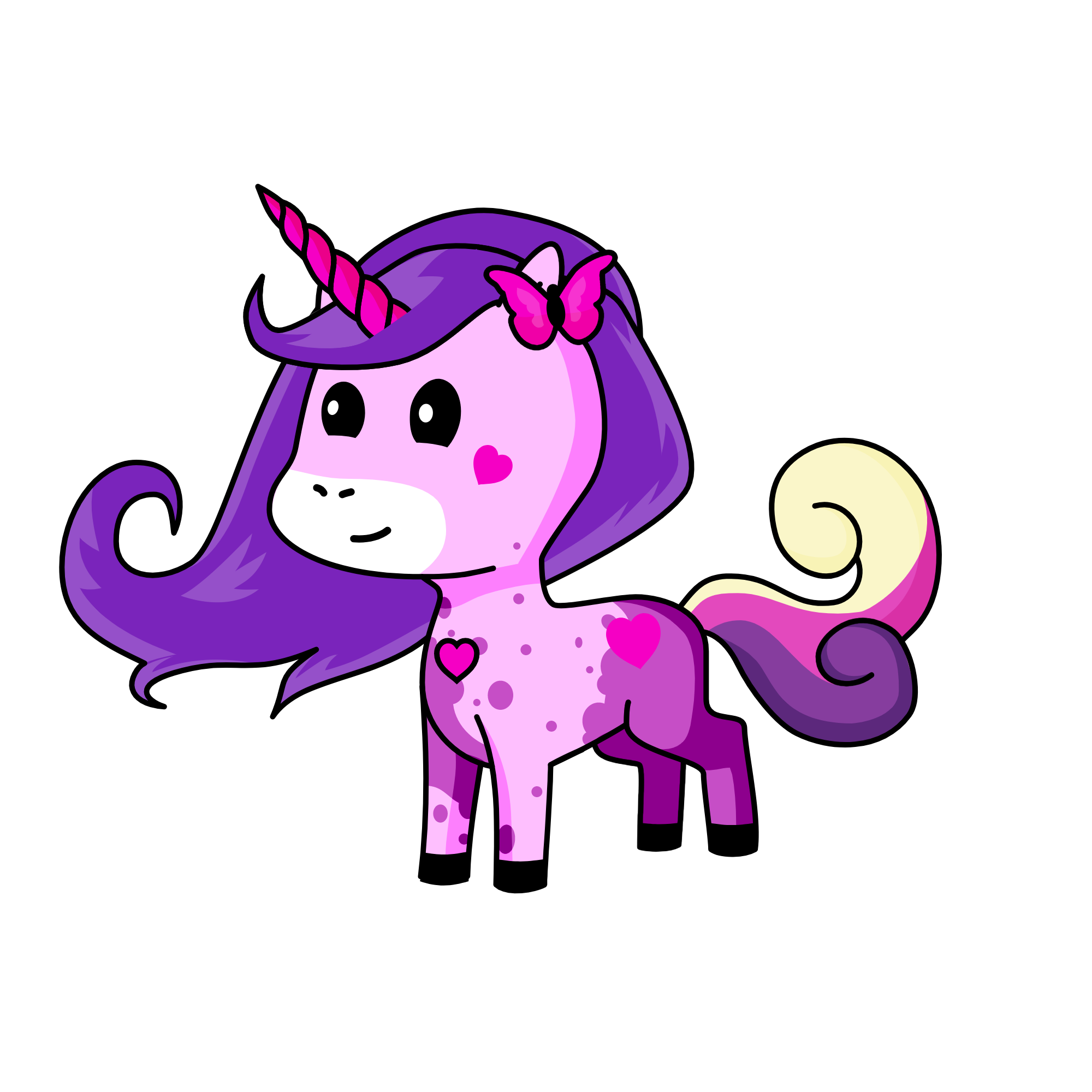 Gece, the unicorn