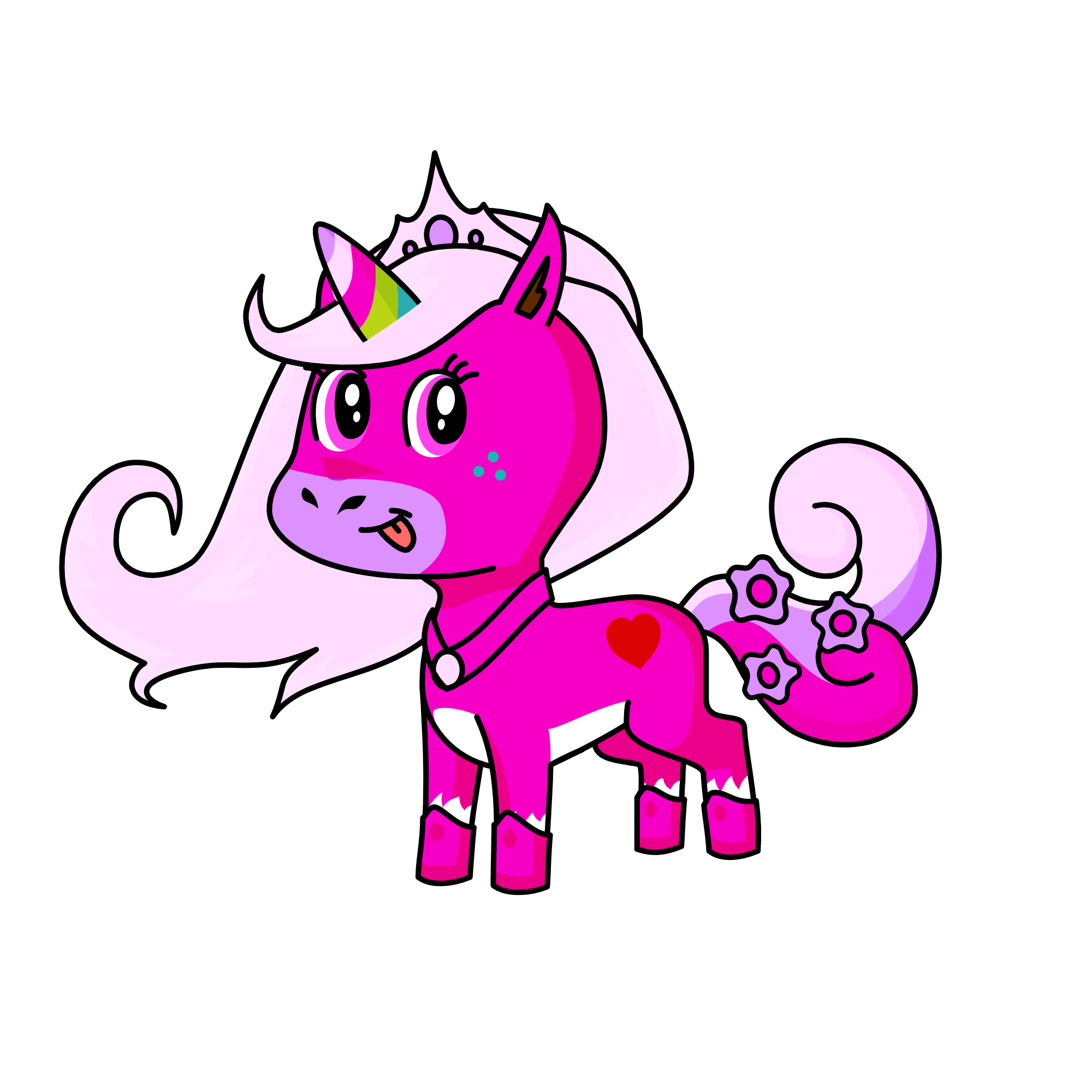 glow, the unicorn