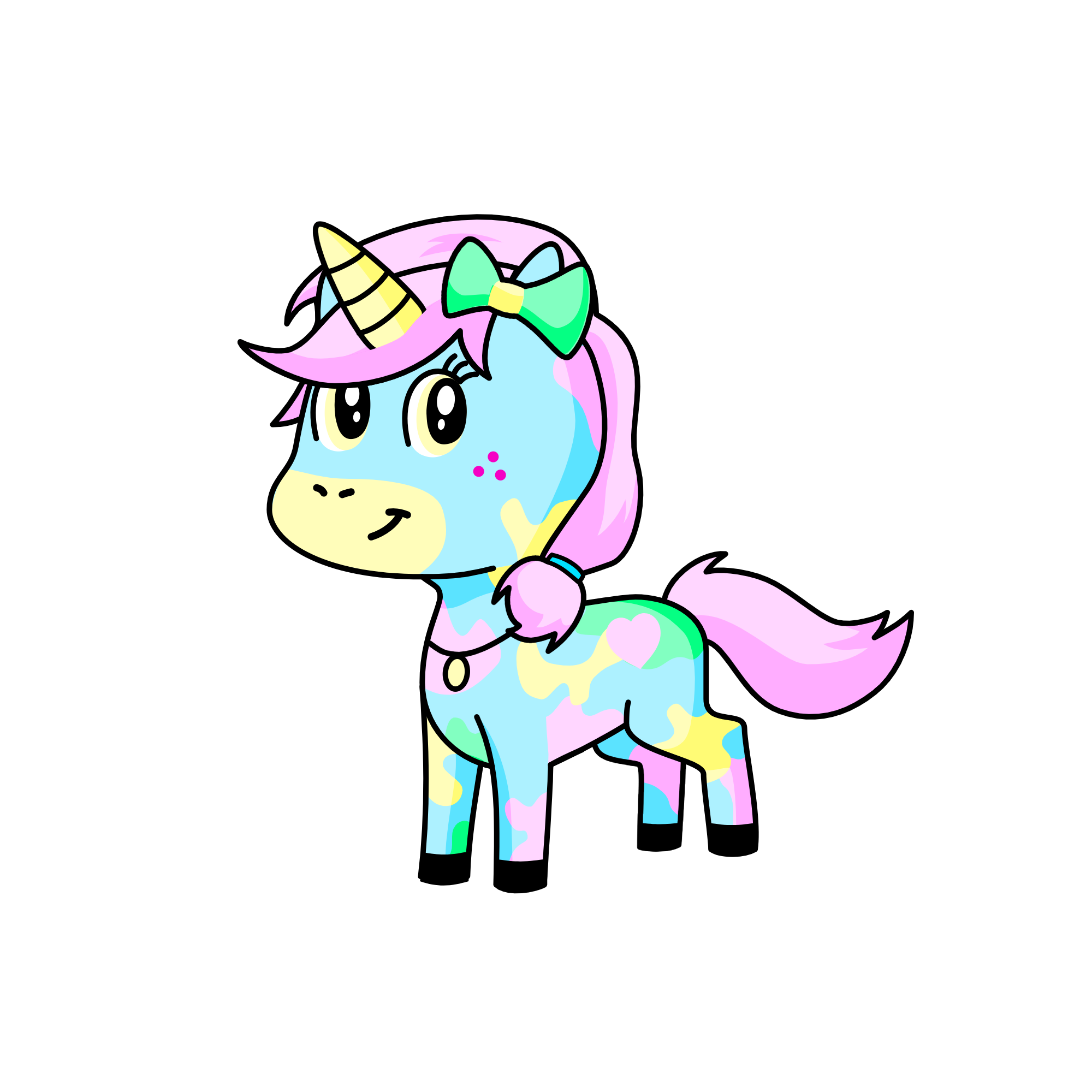Kandi, the unicorn