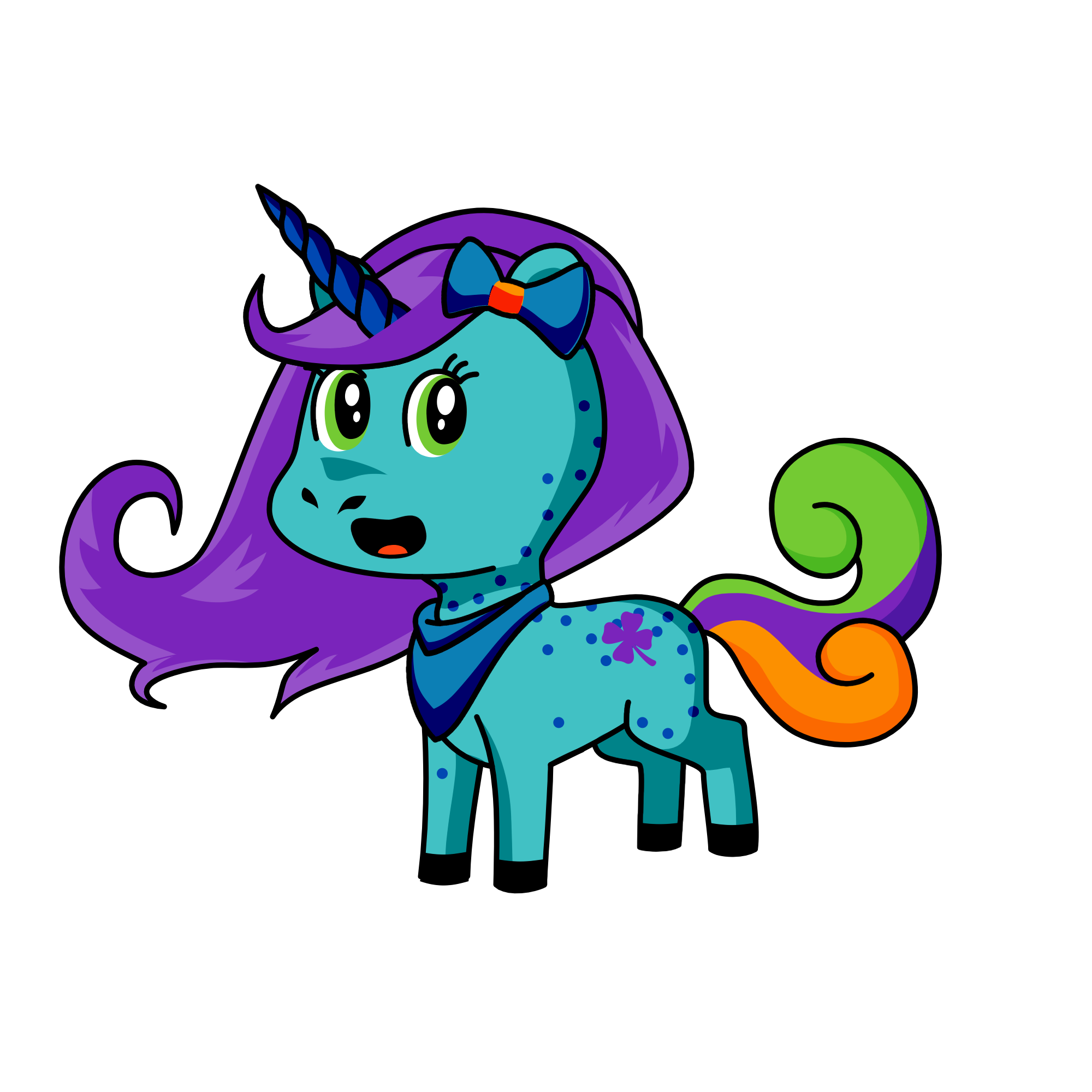 Parry, the unicorn