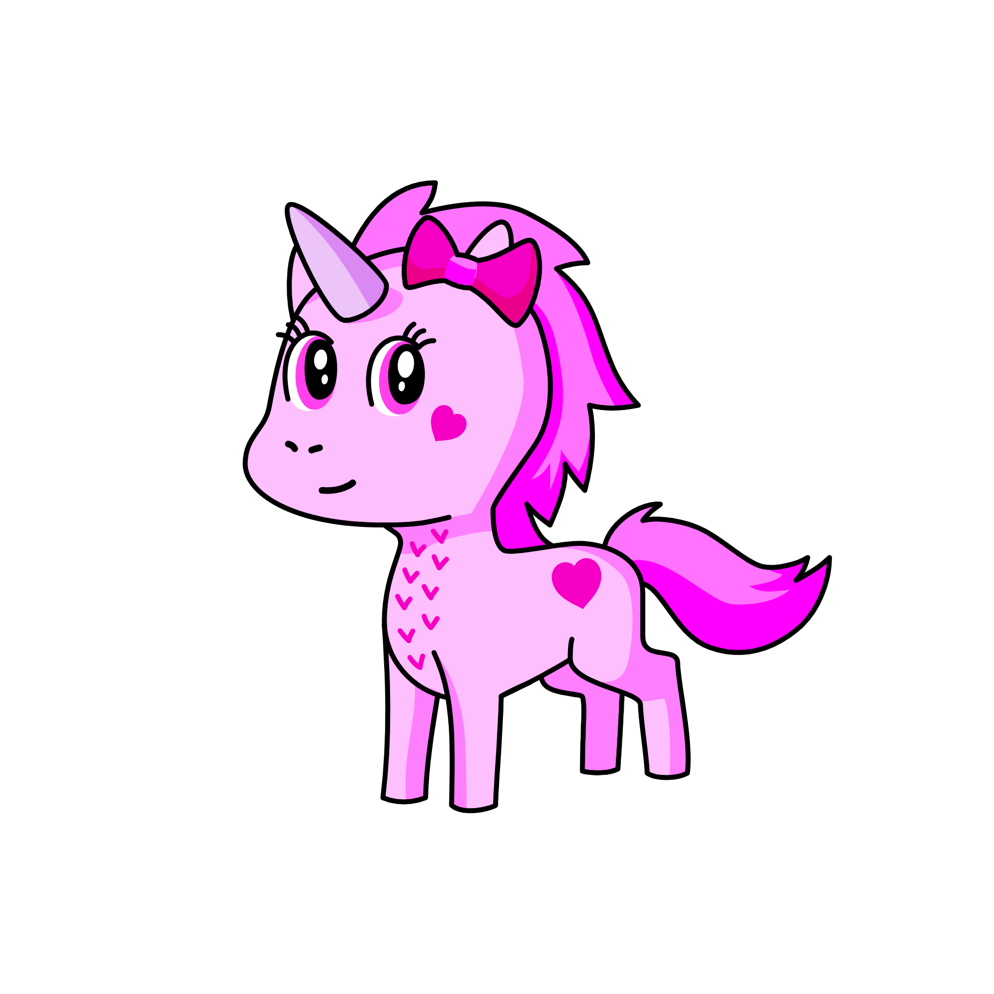Jiggly puff, the unicorn