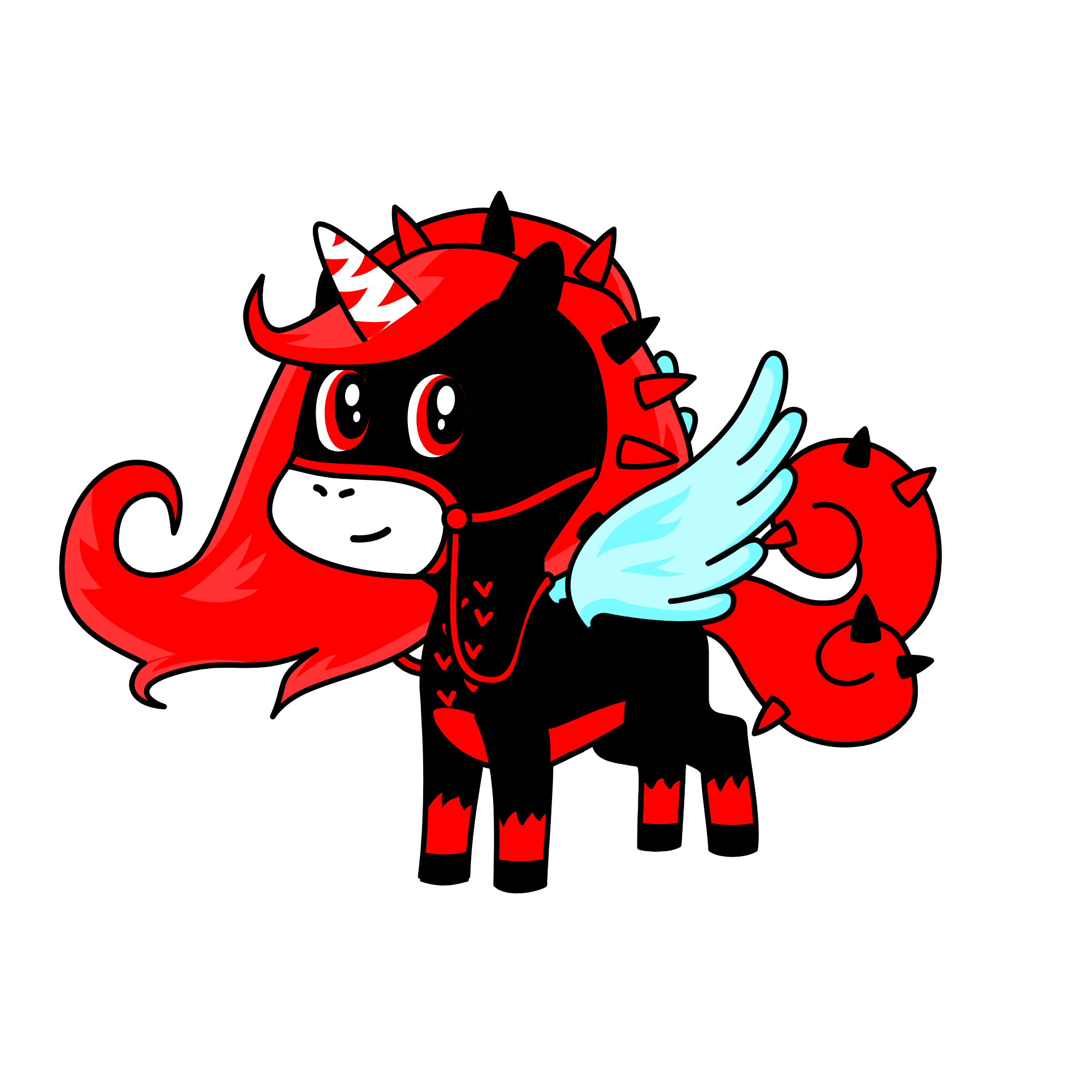 evil unicorn, the unicorn