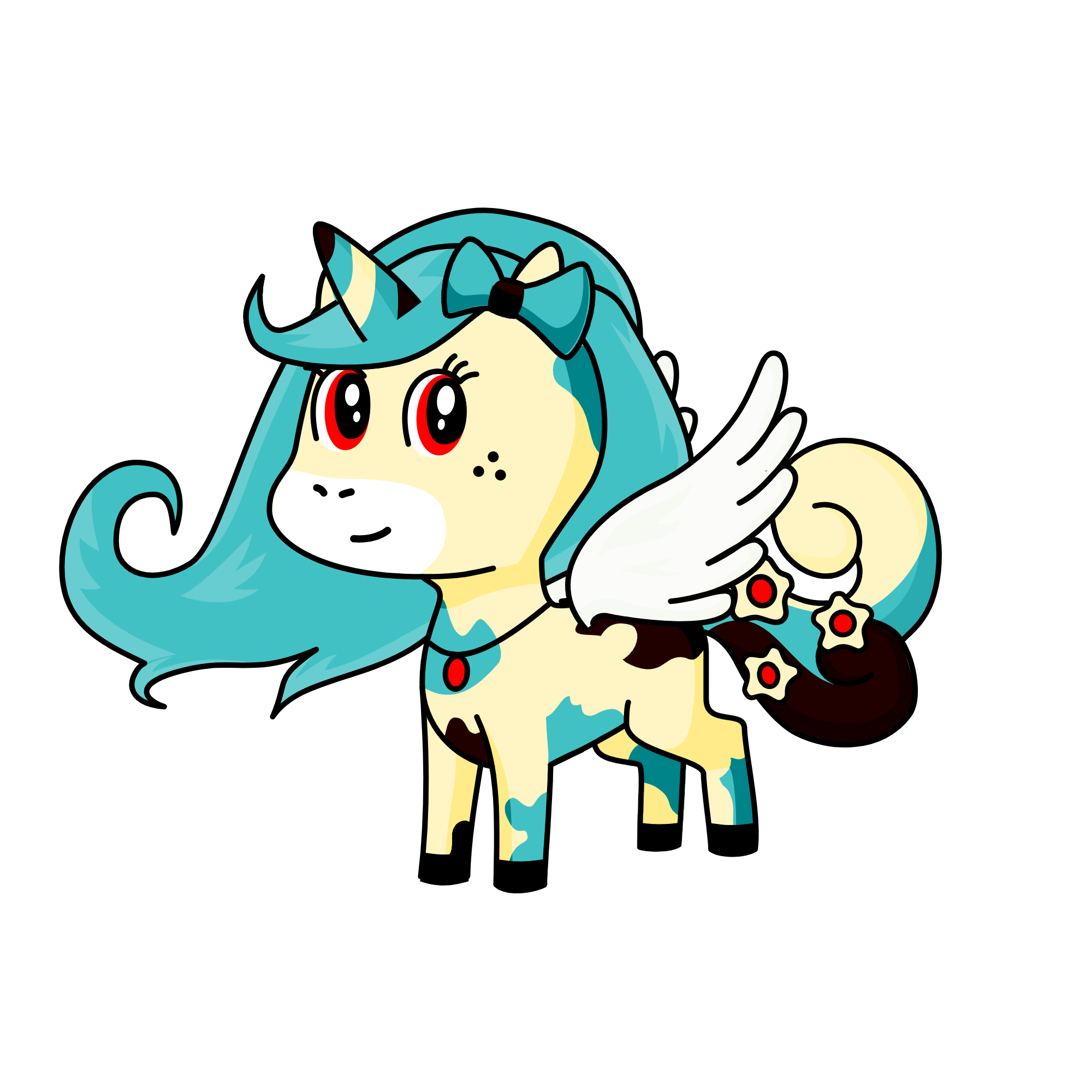 bunny from piggy?..., the unicorn