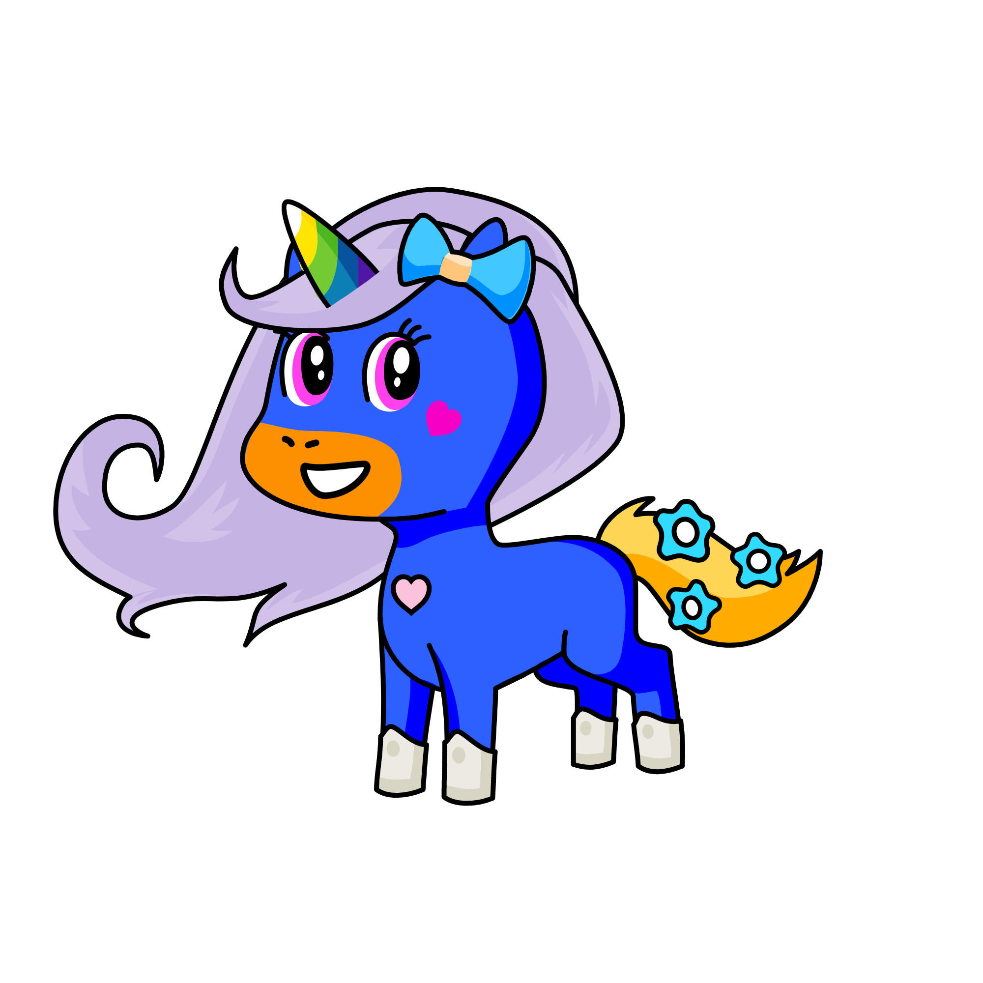 Amelia, the unicorn