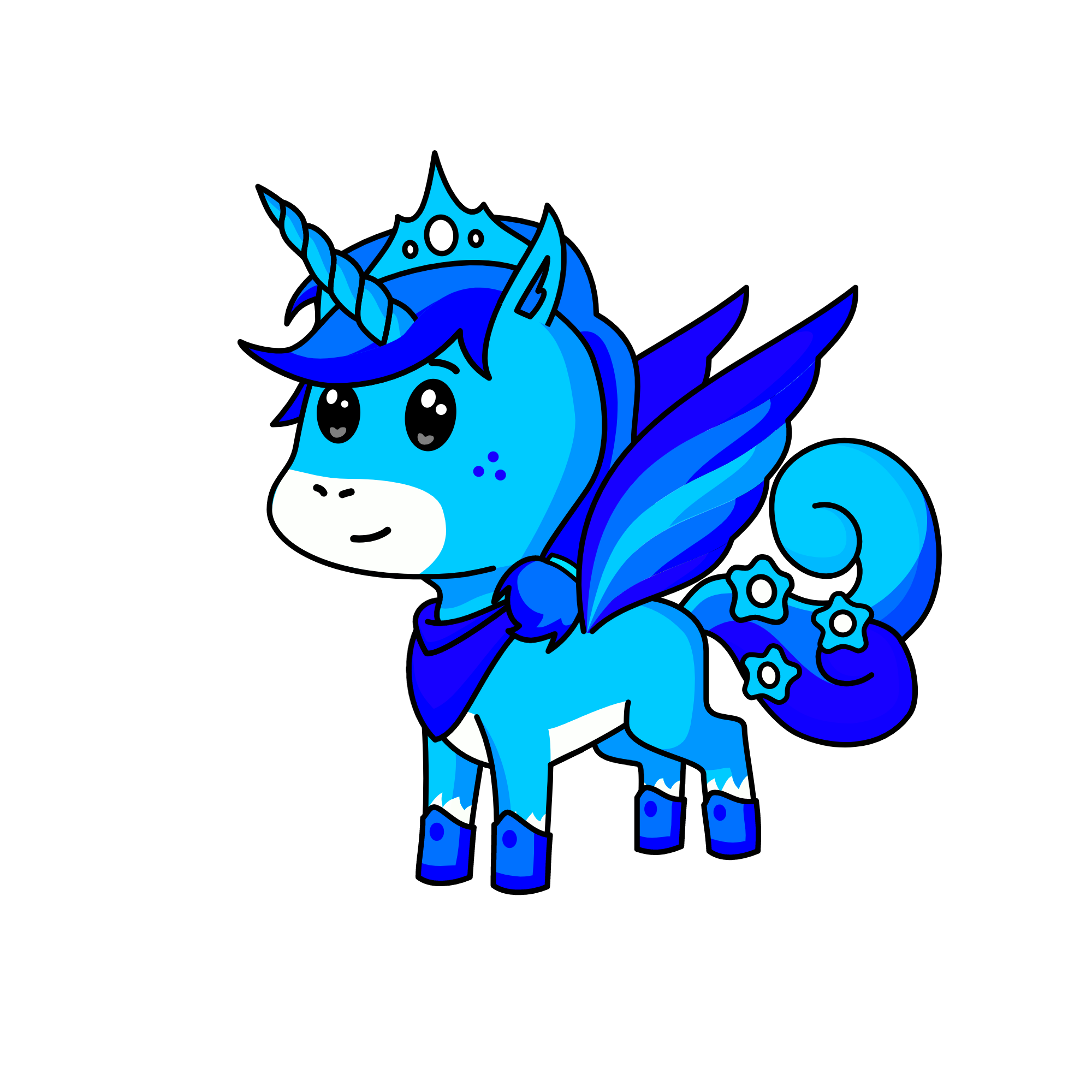 Princess Lana, the unicorn