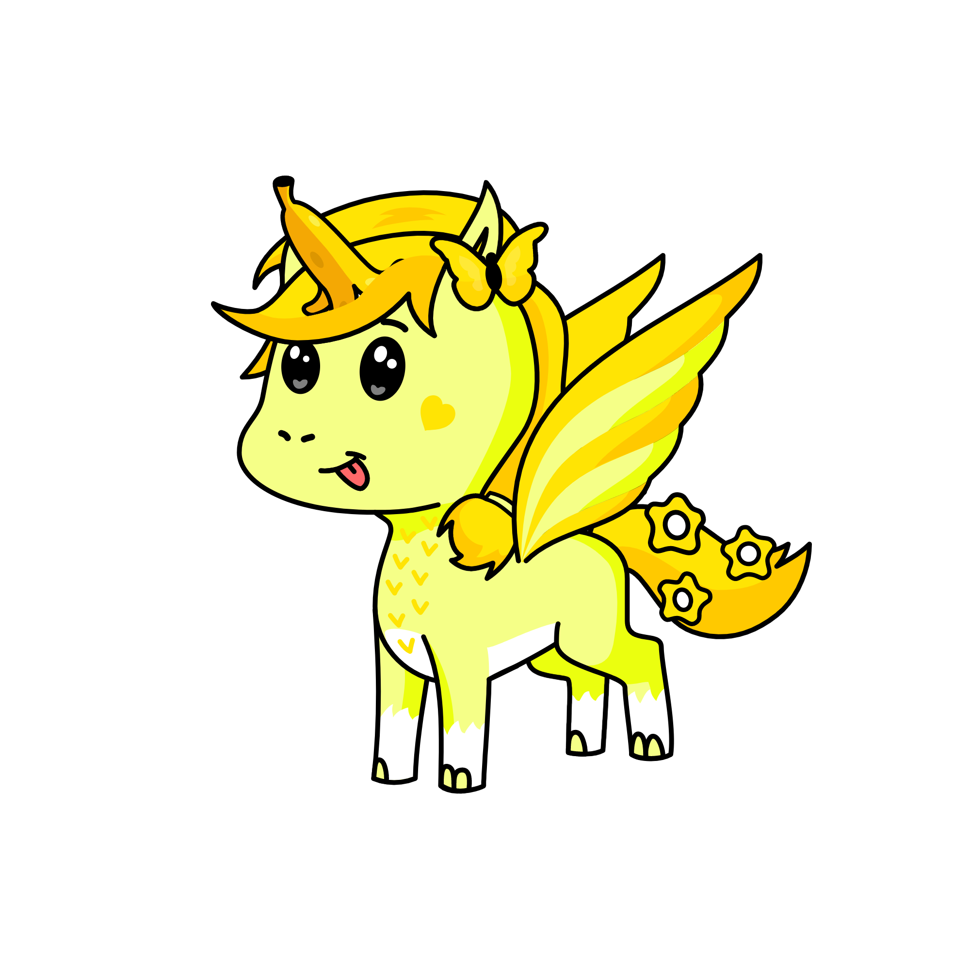 Butter, the unicorn