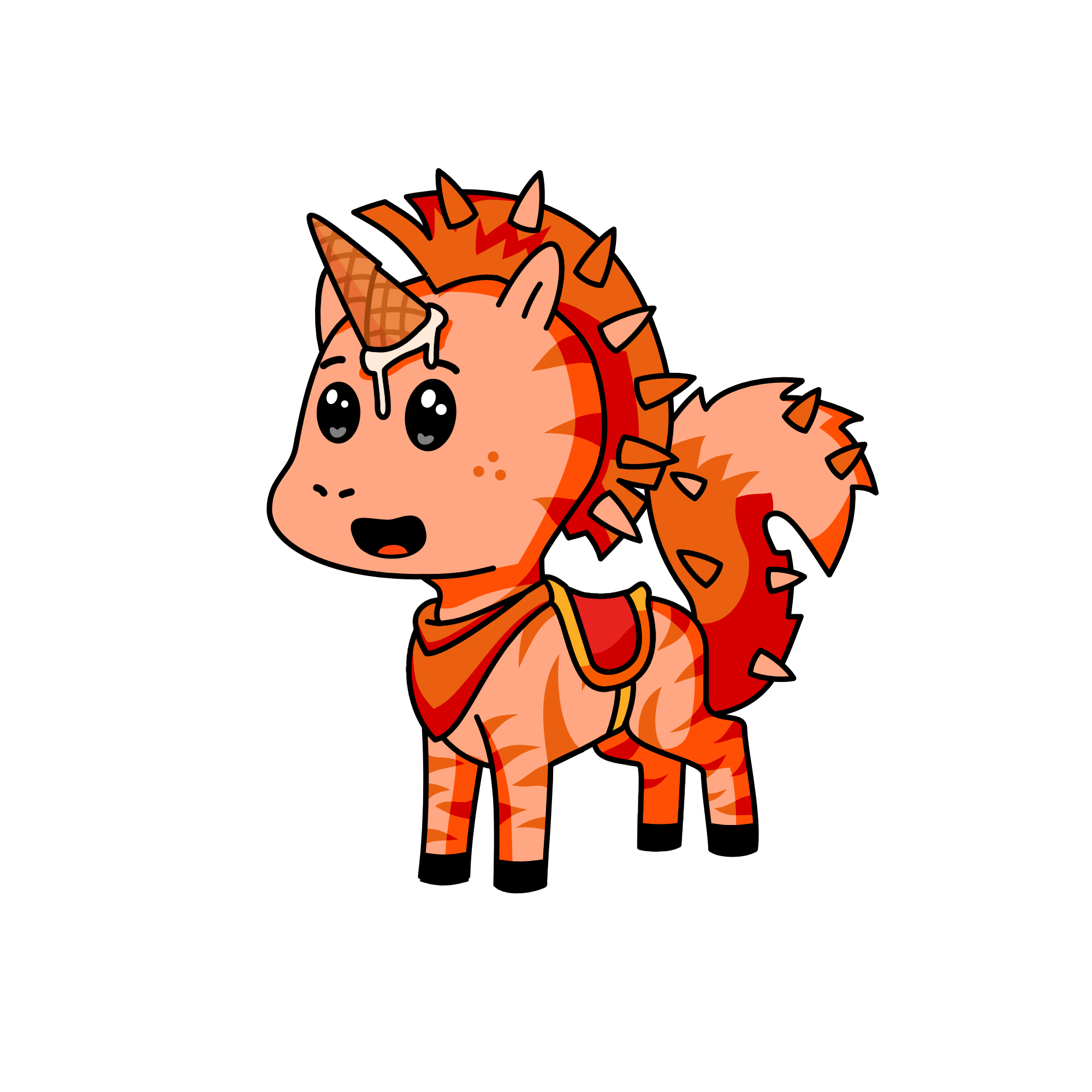 Cherrie, the unicorn