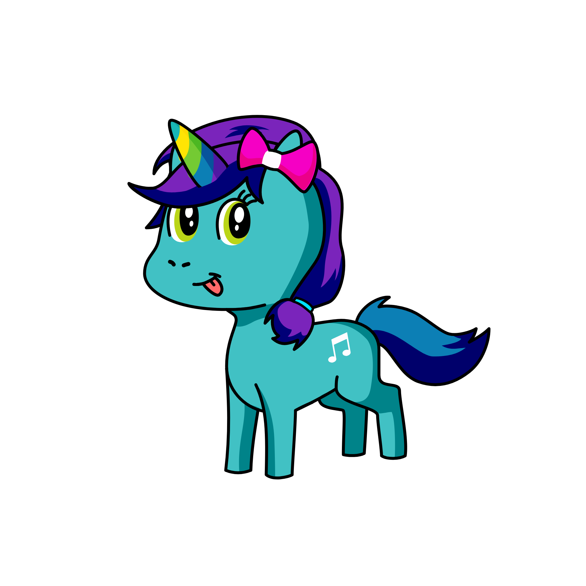xd, the unicorn