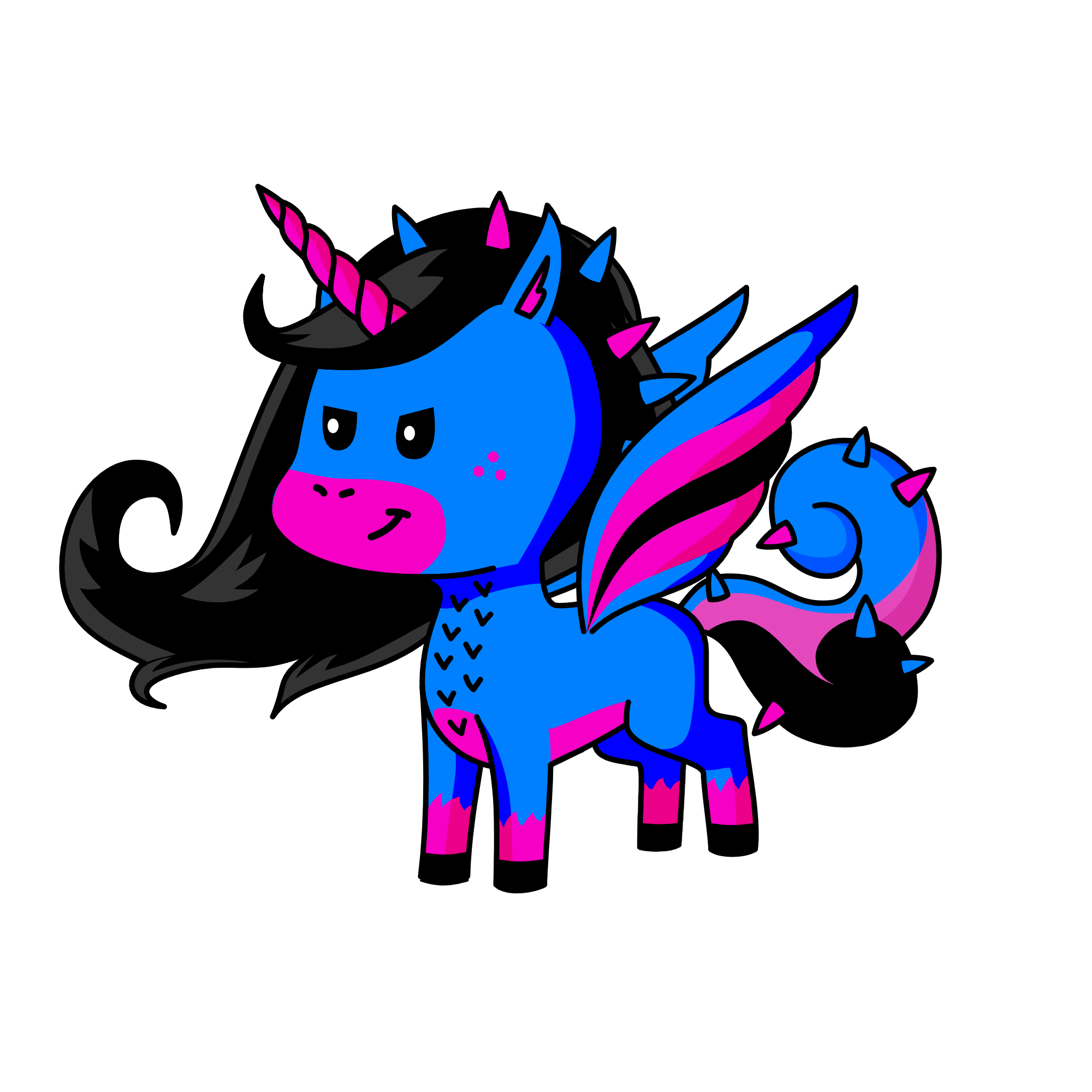 Claire, the unicorn