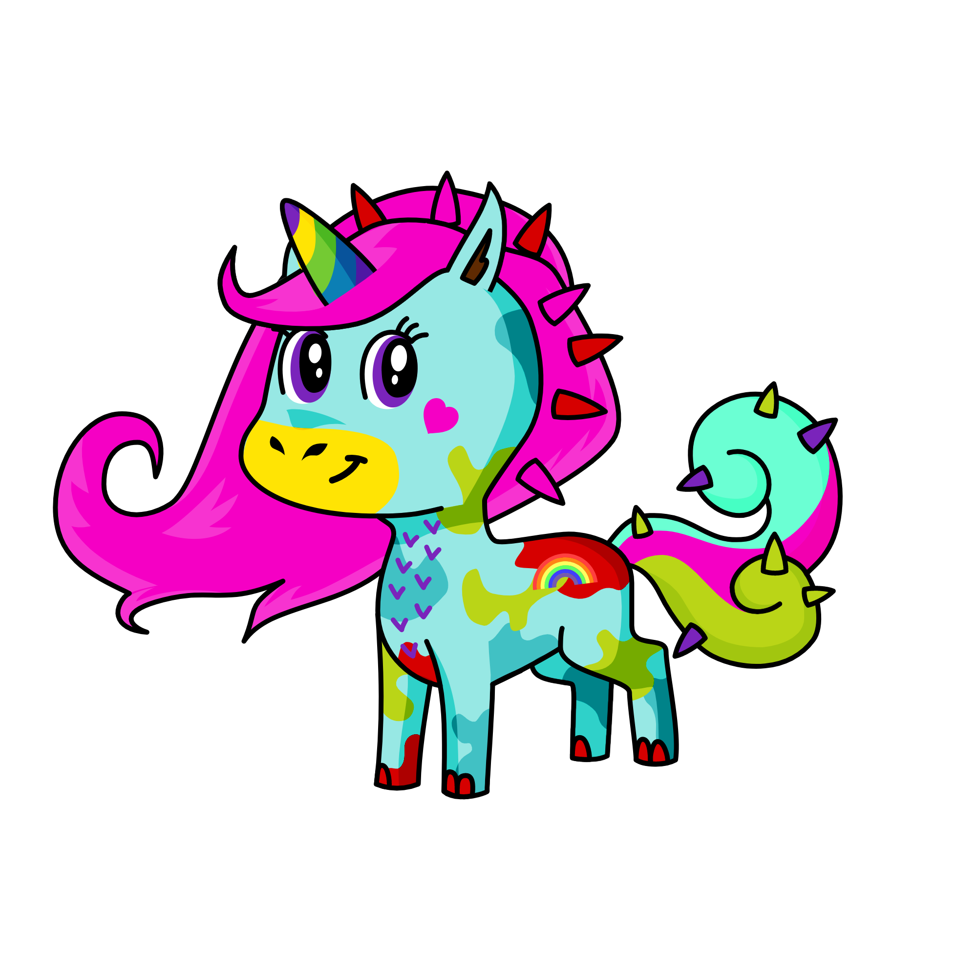 lali, the unicorn