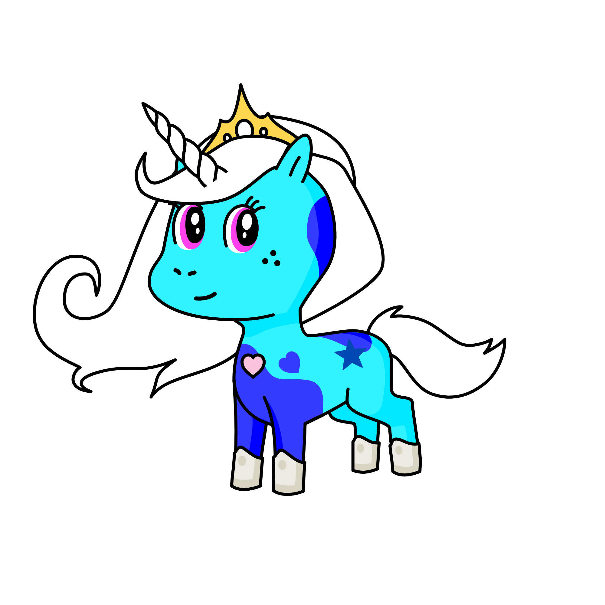 Elsa, the unicorn