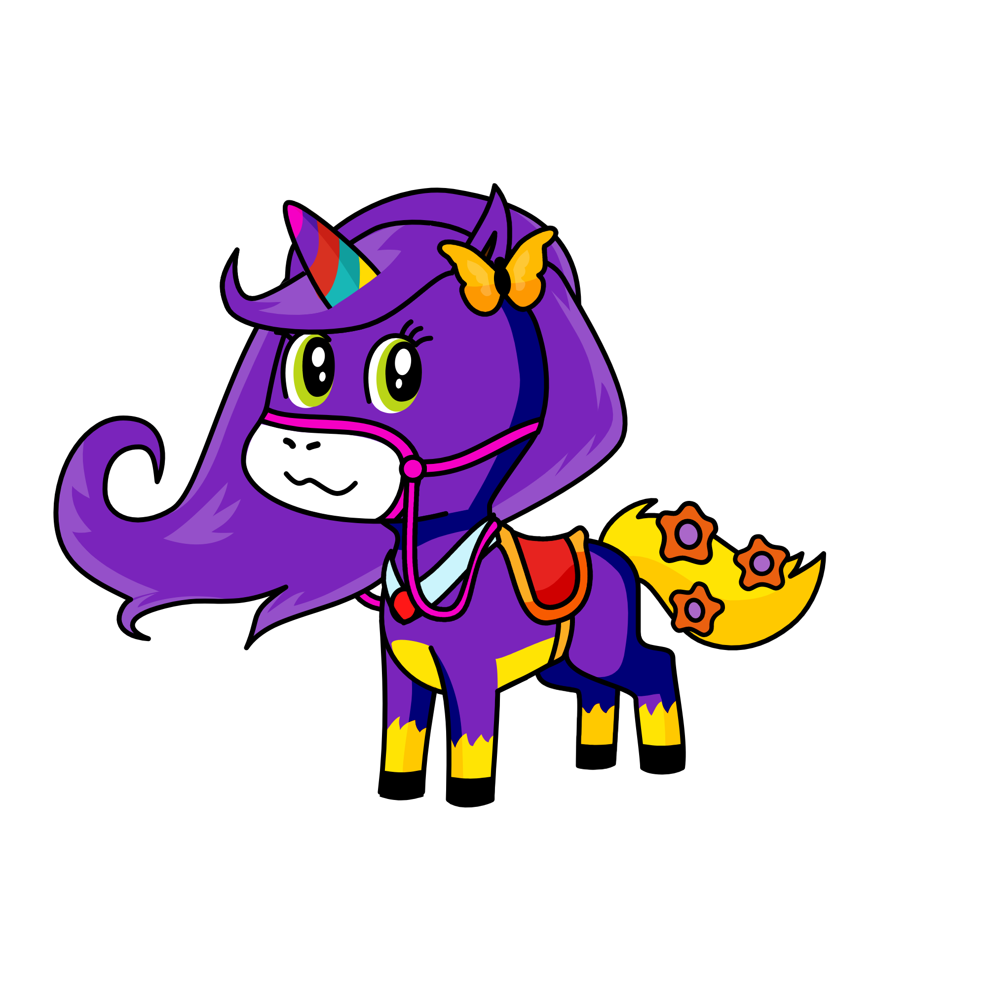 Alfonsina, the unicorn