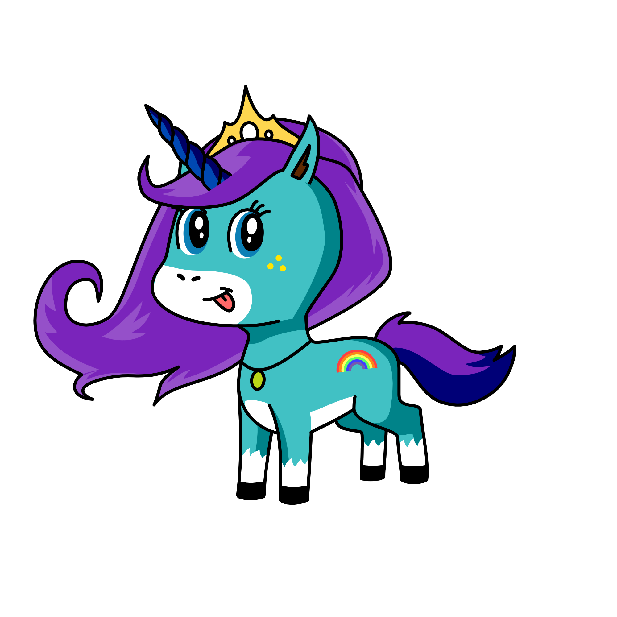 mjhm,khju, the unicorn