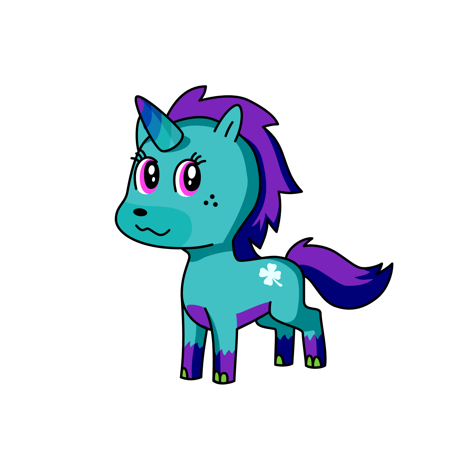 NIGHTY, the unicorn